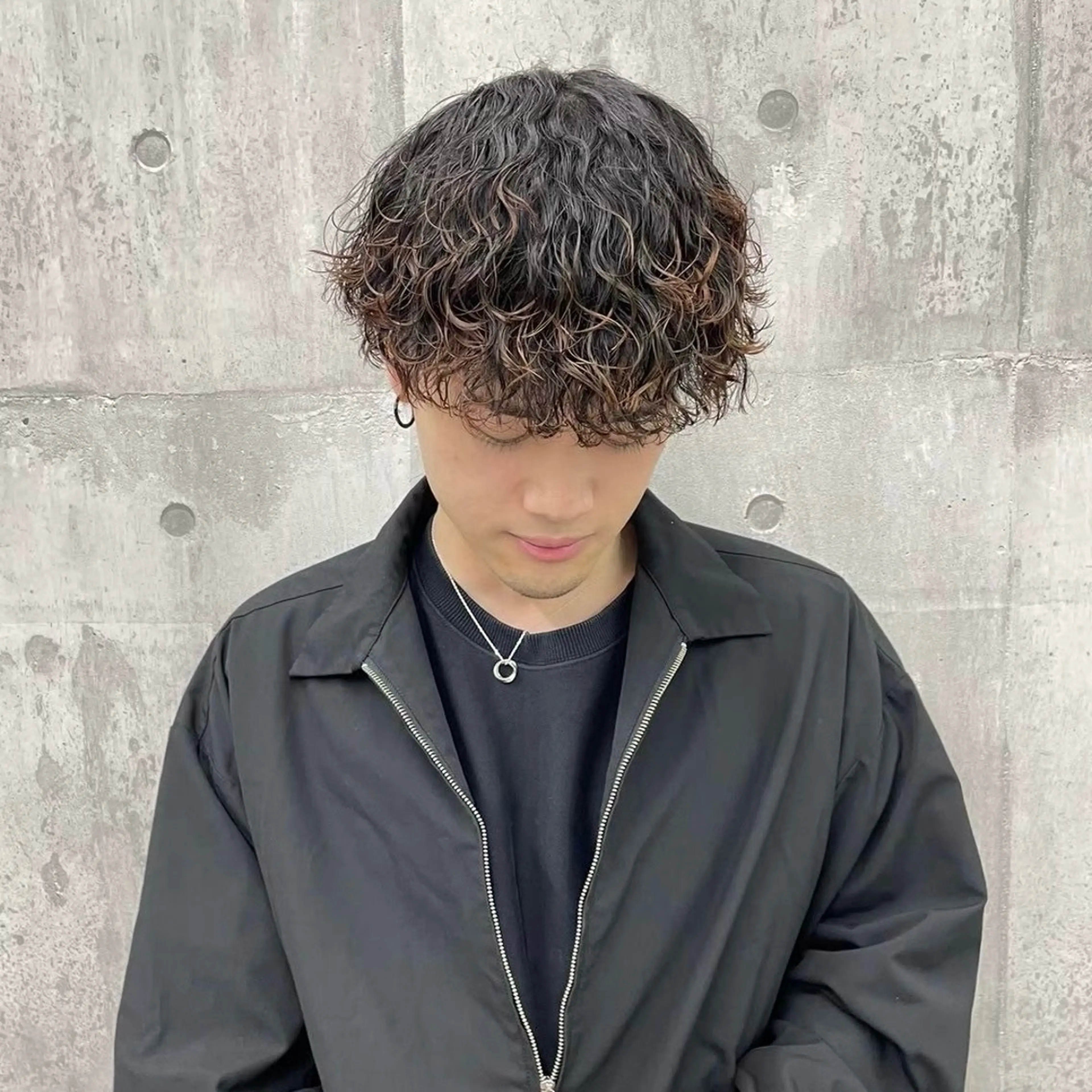 パーマ メンズ tidasmile /カラー/カットのヘアスタイル