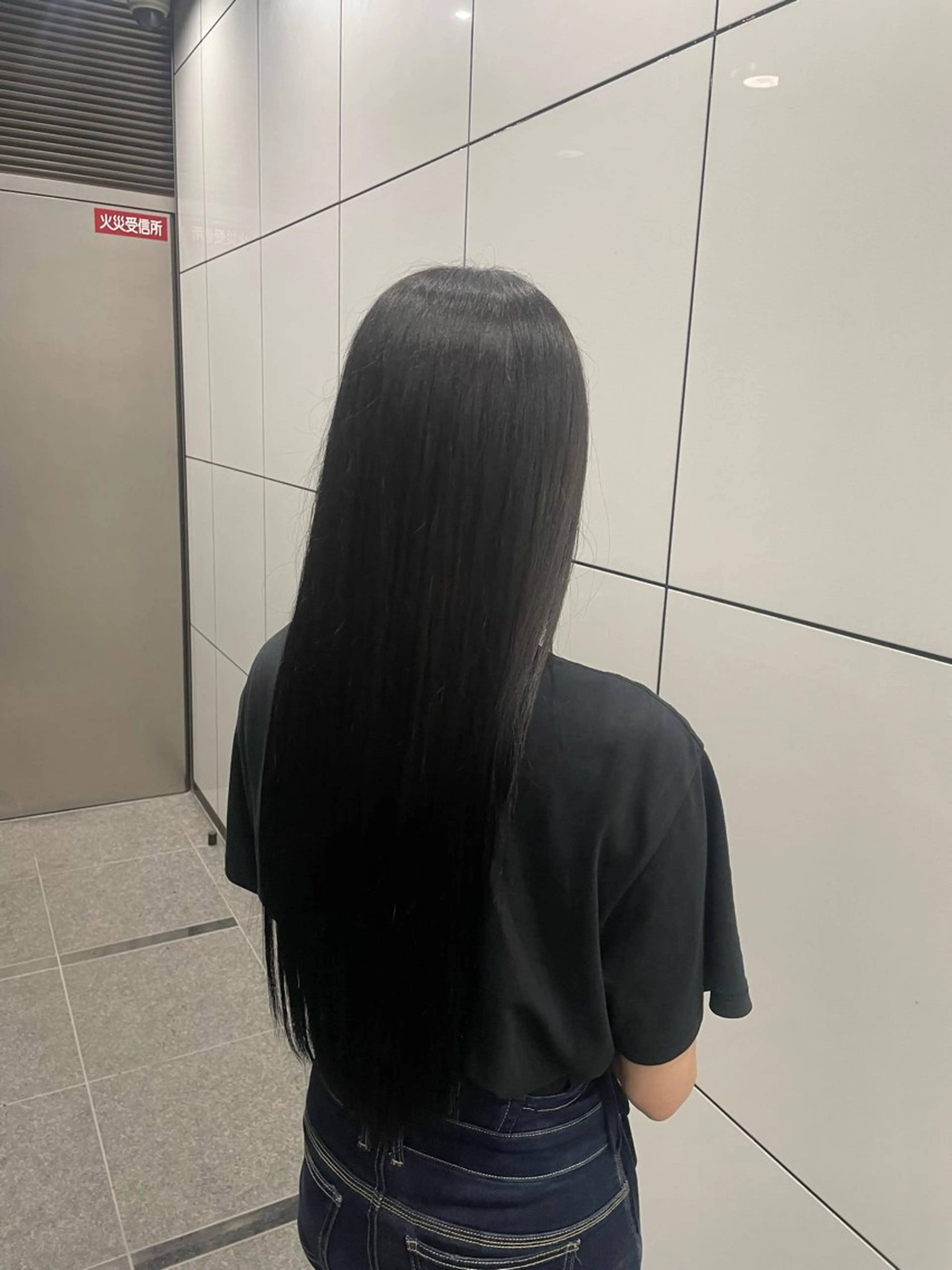 カラー 黒髪 透明感カラー カラーモデル募集/ 森本明花のヘアスタイル