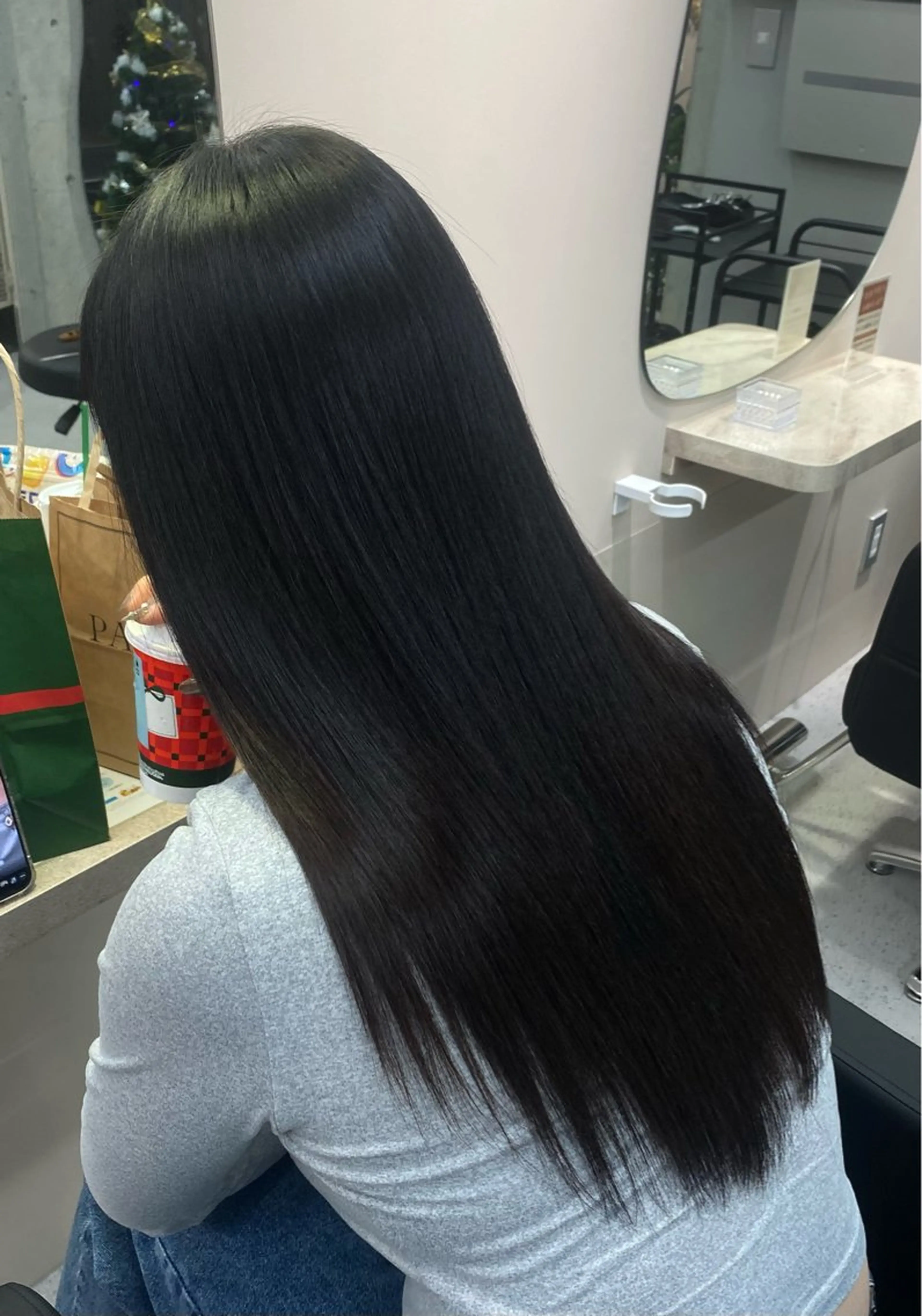 縮毛矯正【ヘアトリートメント付き✨】の写真