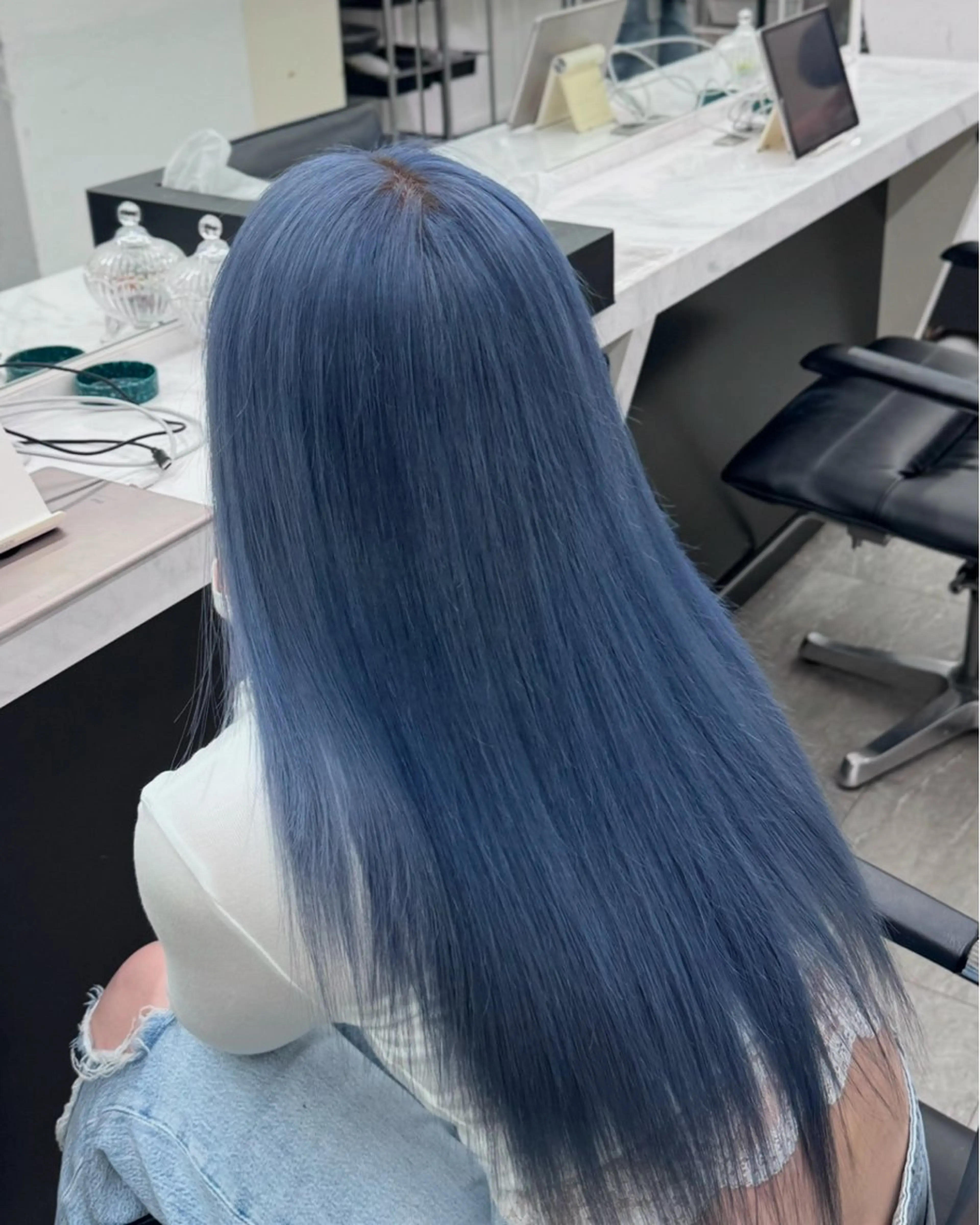 ロング ヘアカラー 渋谷/ハイトーン エクステ*☆🌙咲妃のヘアスタイル