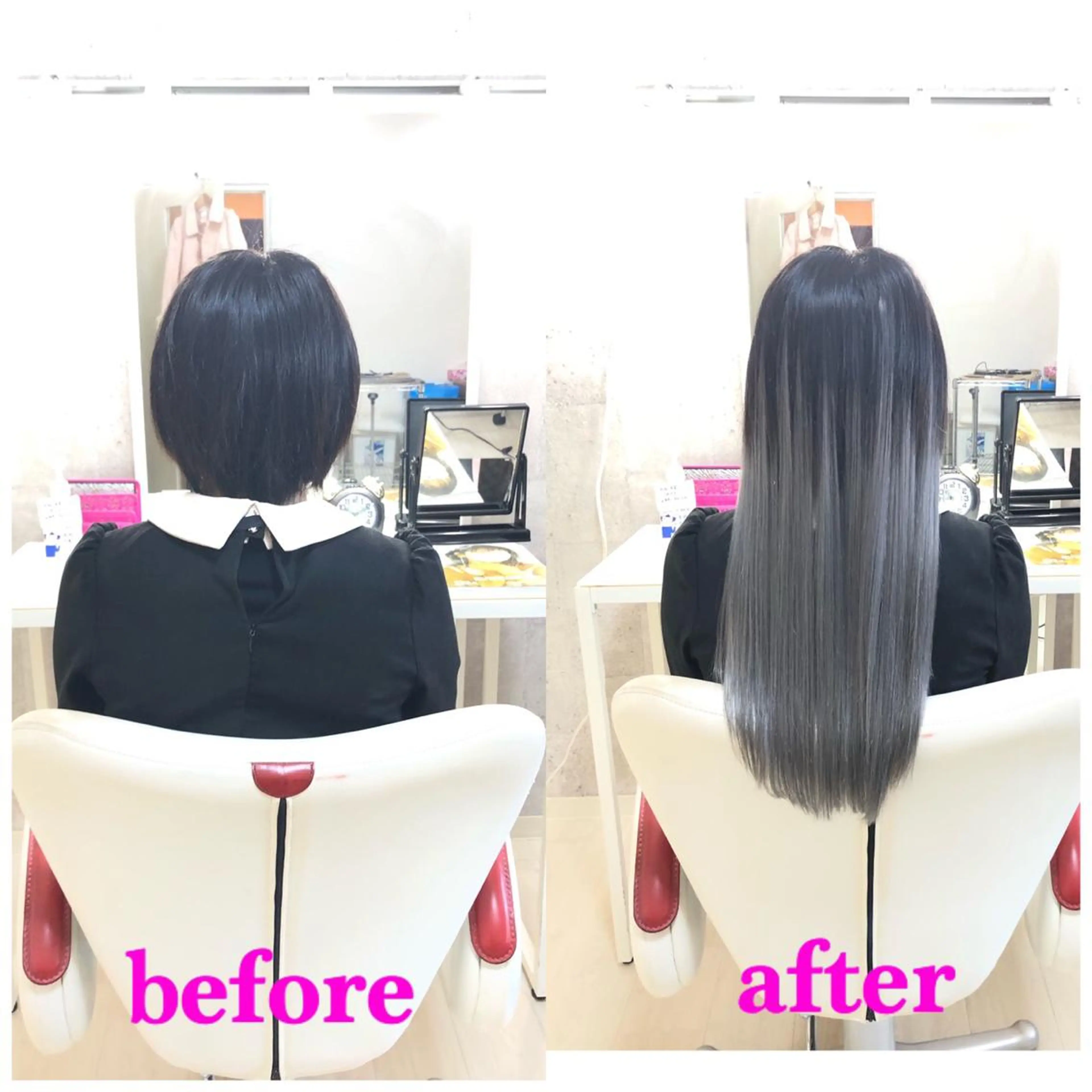 ロング エクステ 🌸ドレスアップ 心斎橋店🌸のヘアスタイル