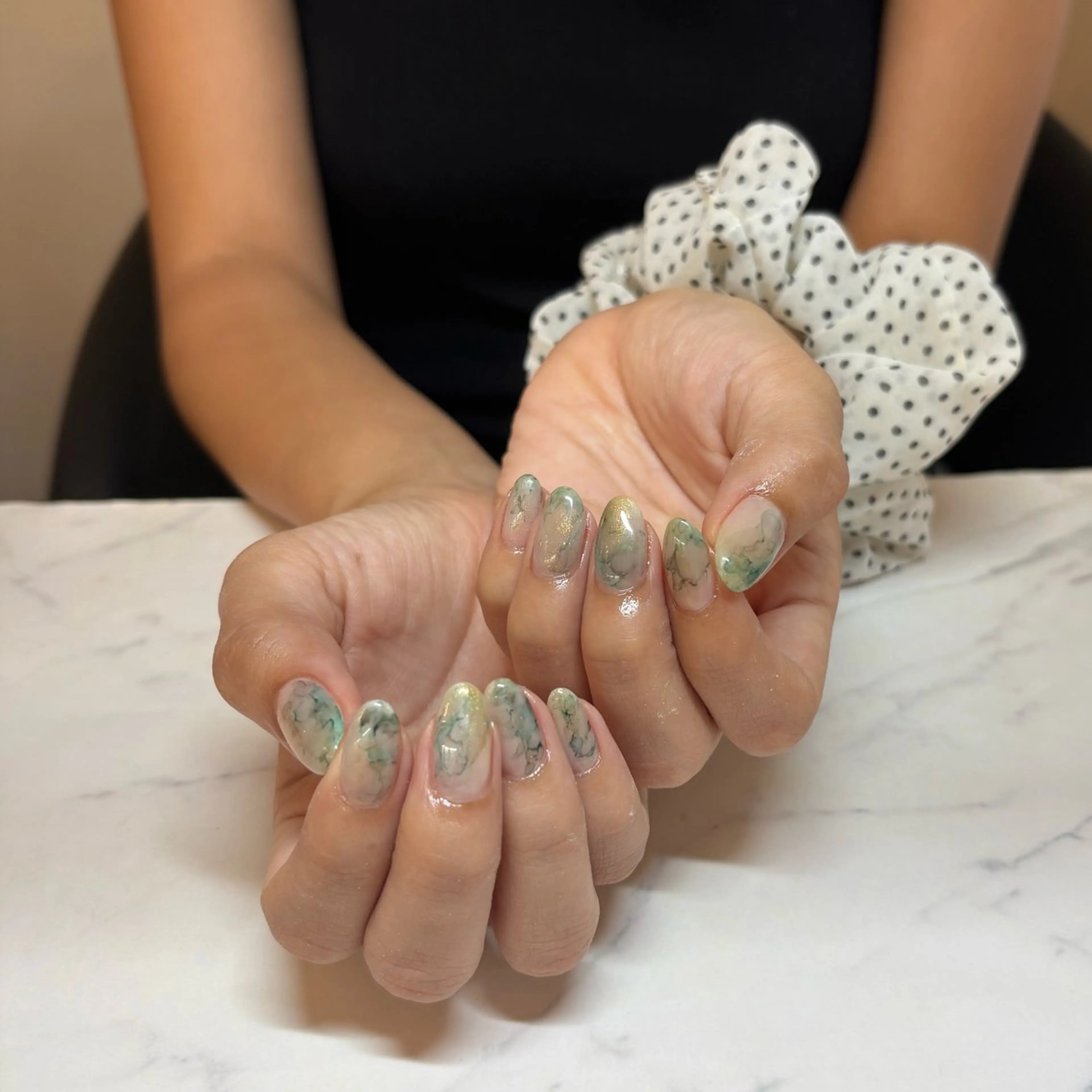 ネイル ニュアンスネイル 💫 さりのネイルデザイン