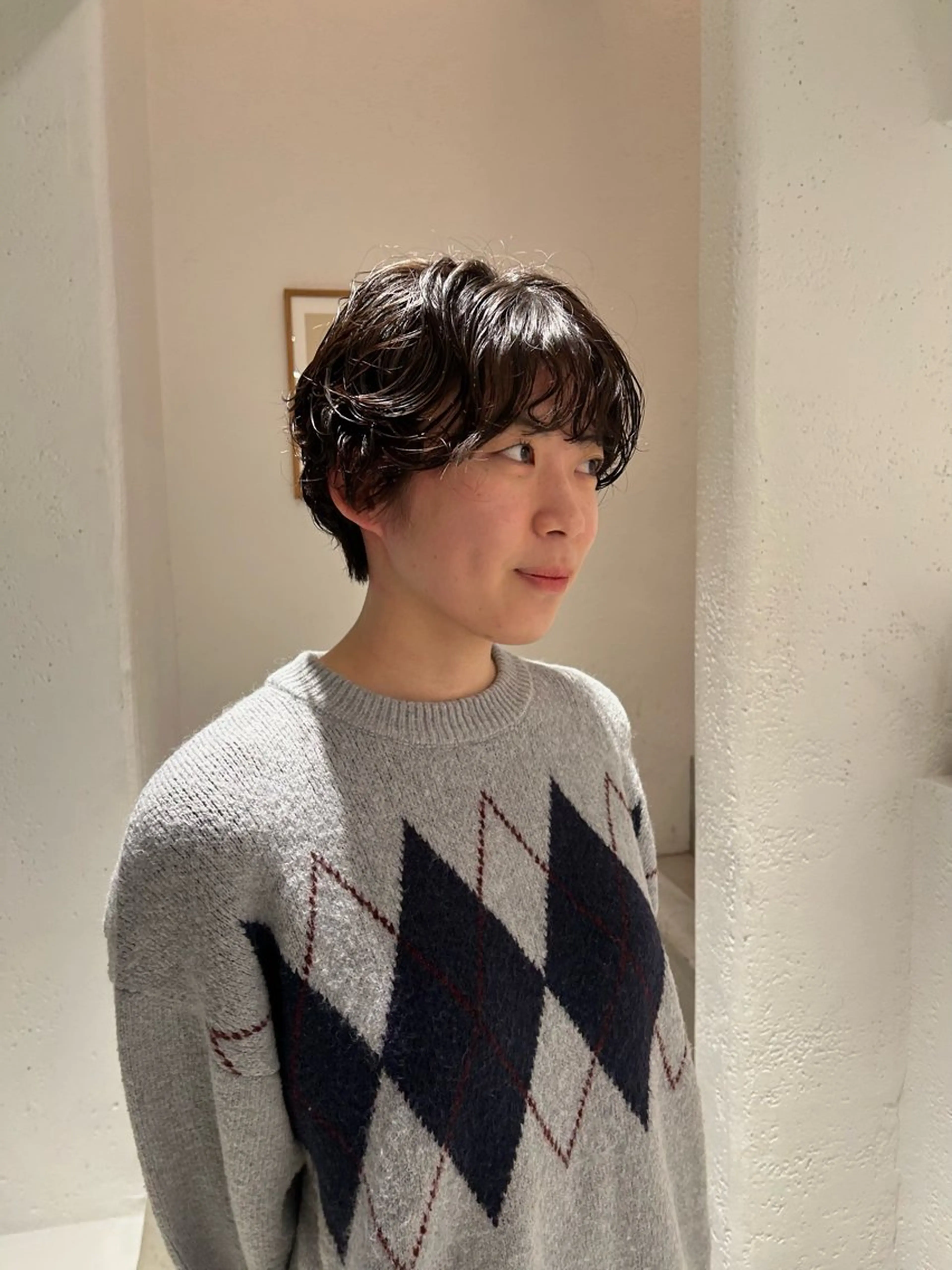 ショート ショートヘア iwami rena /Nary河原町のヘアスタイル