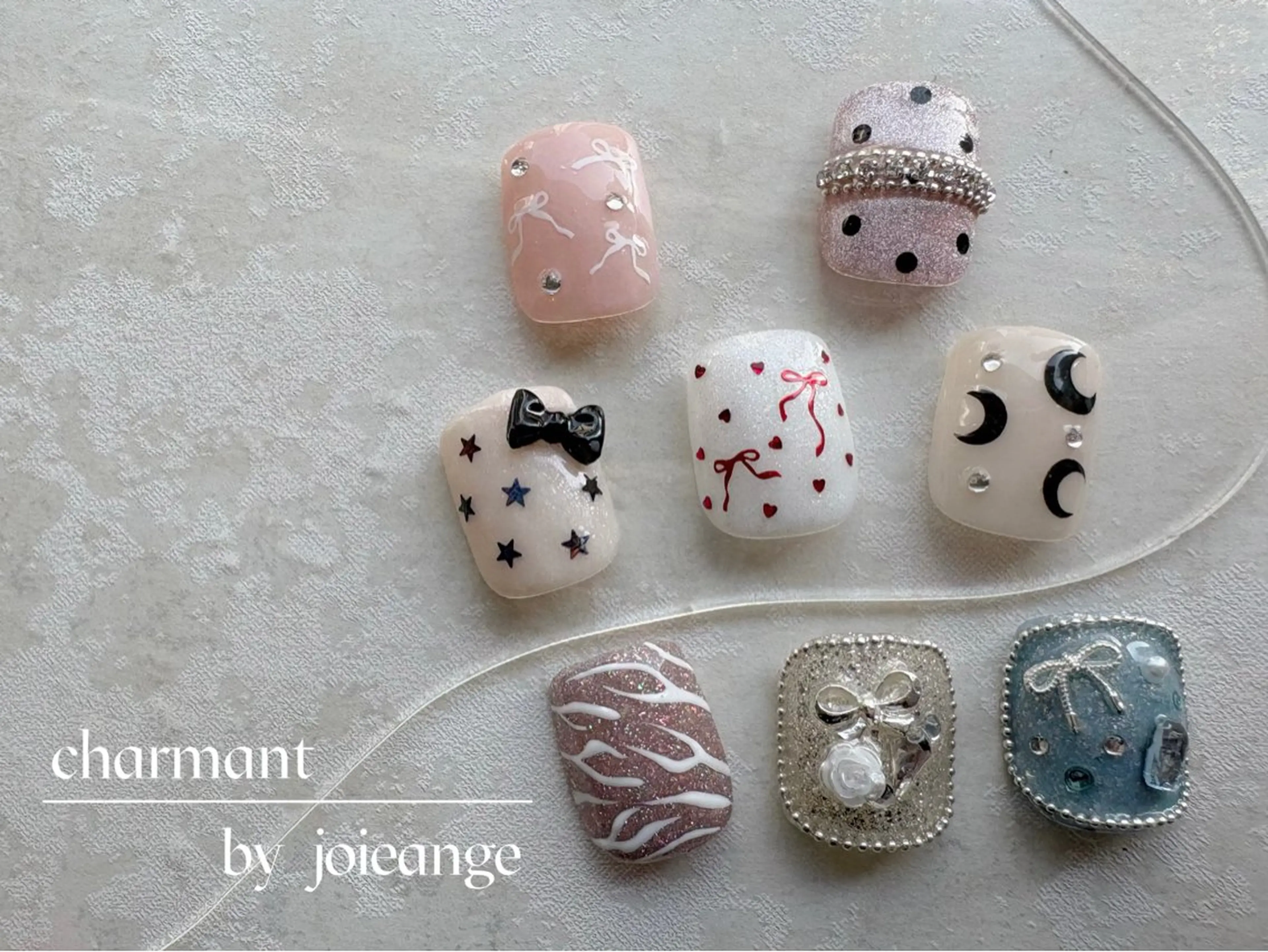 ネイル フットネイル charmant rinaのネイルデザイン