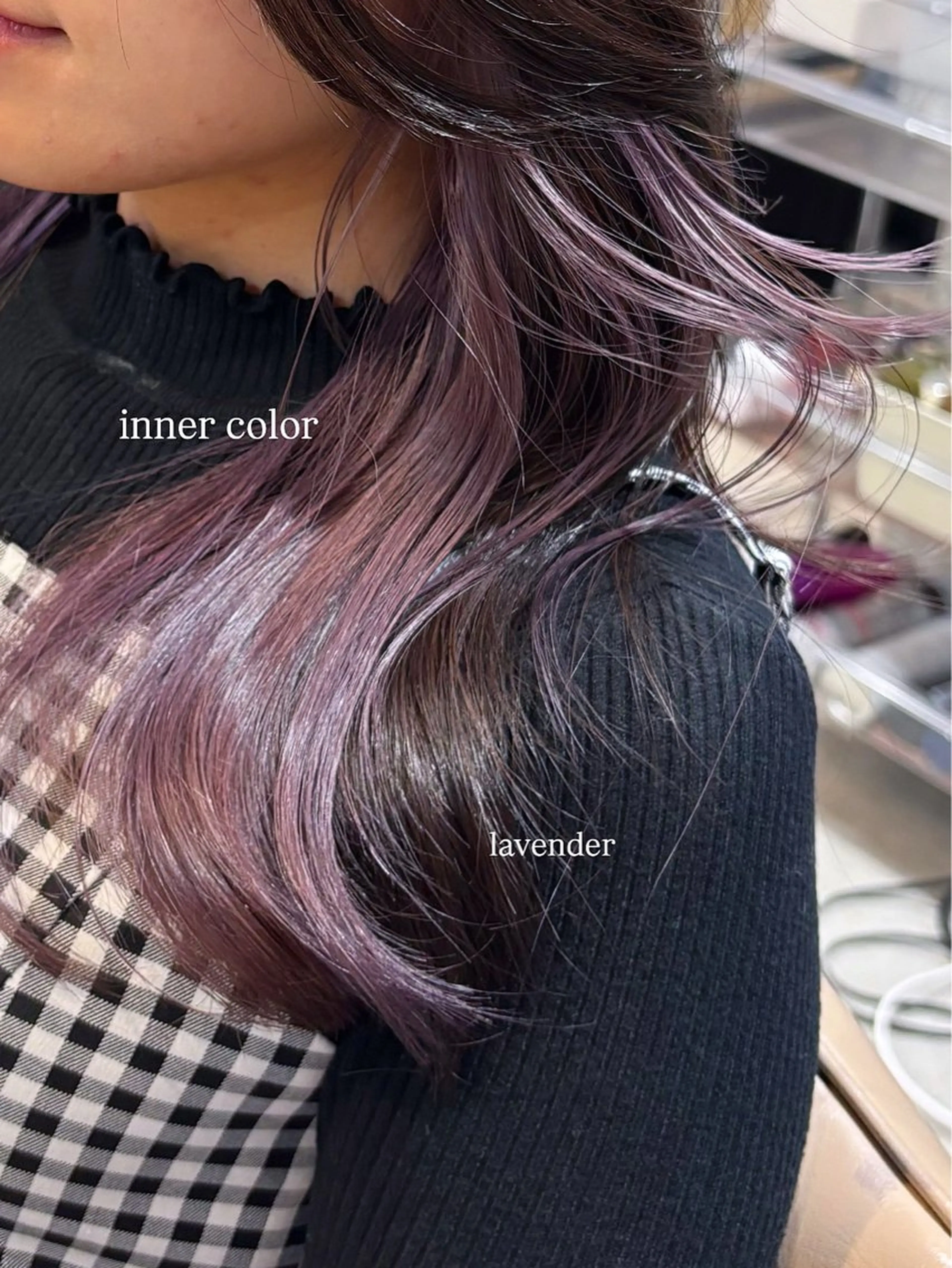 ロング カラー ヘアカラー cinq所属・ハイトーン/ラベンダ ー/ yuina🪄のヘアスタイル