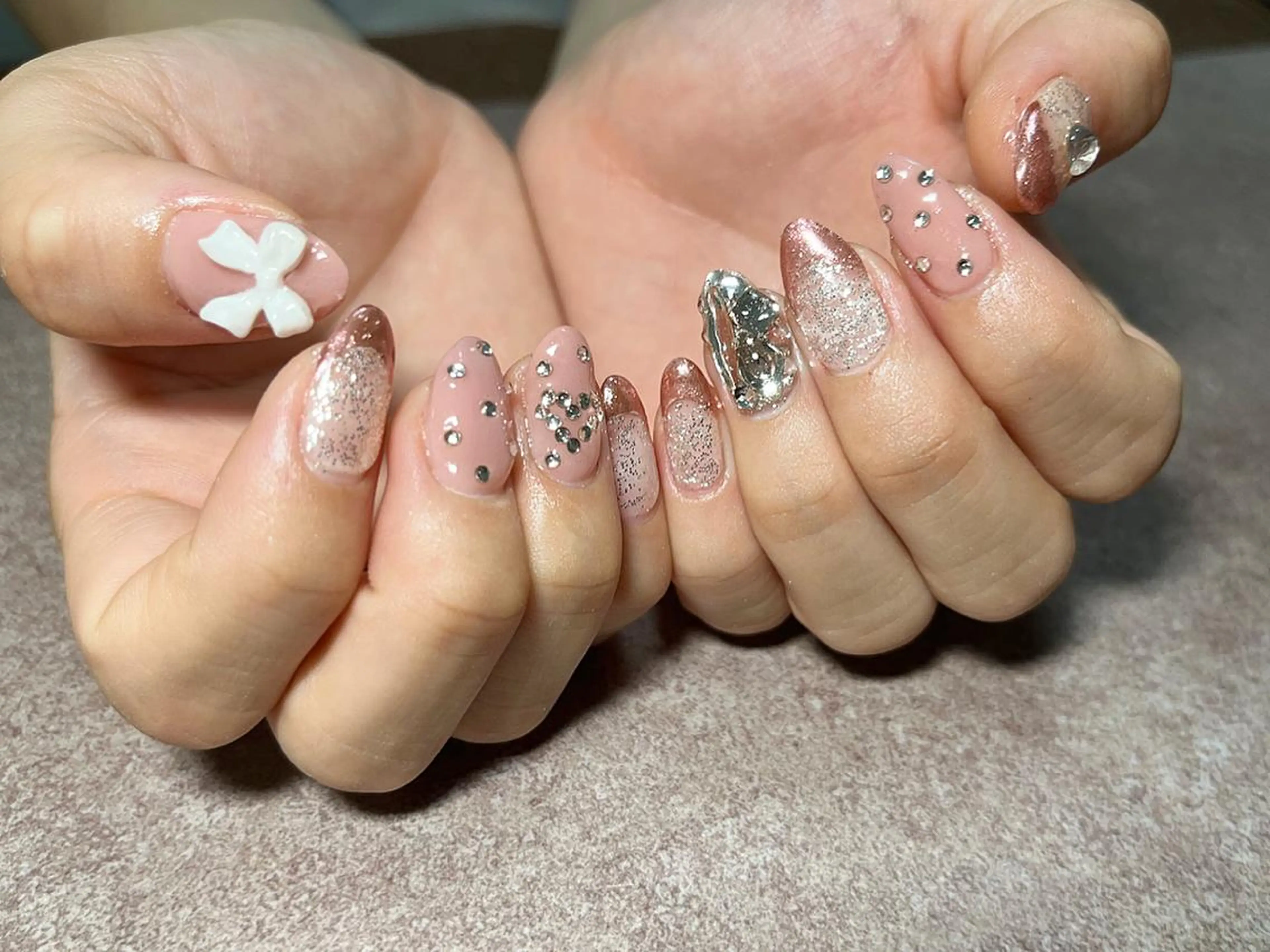 ネイル ハンドネイル ハンドケア nail salon M'U【エムユー】のネイルデザイン