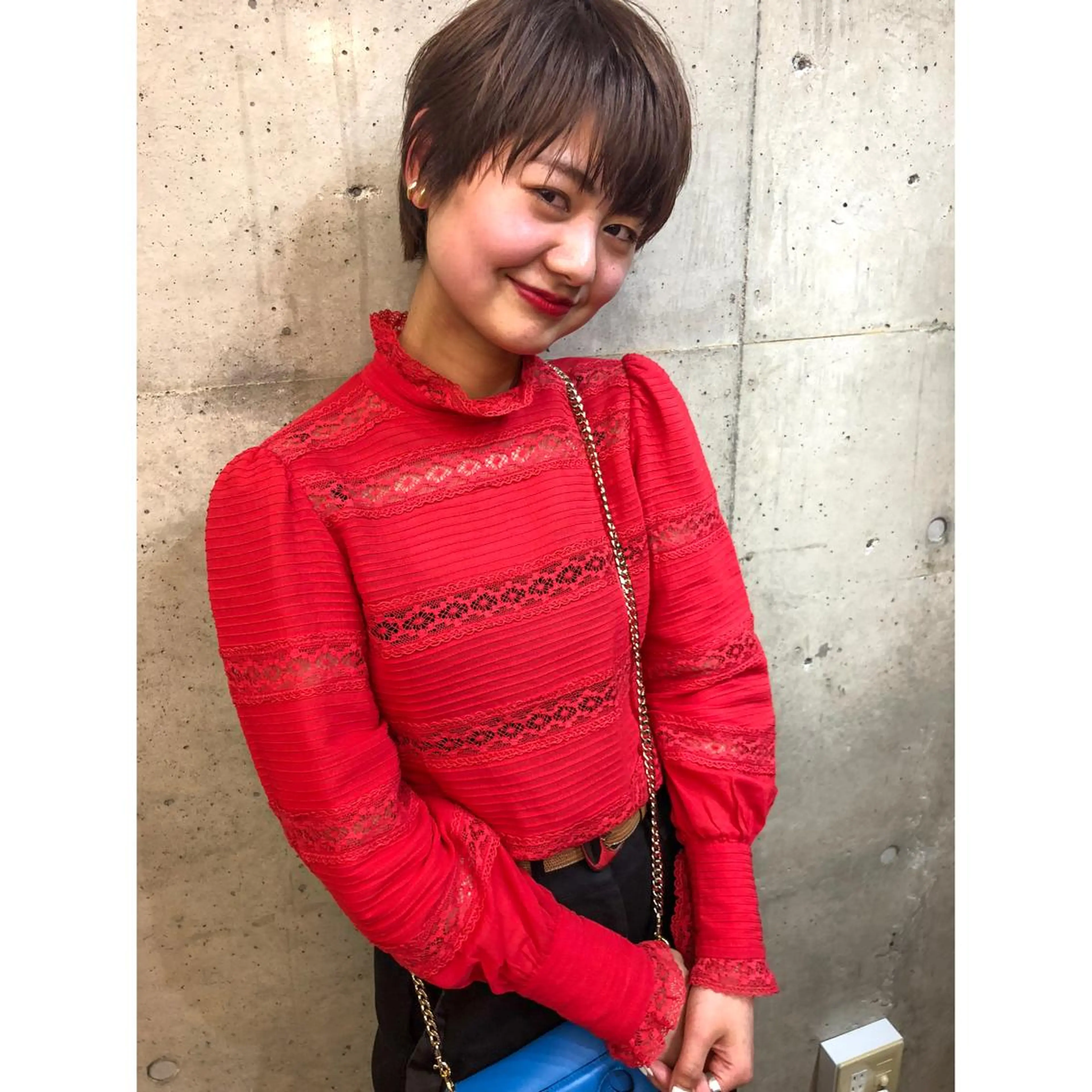 ショート カラー カット ヘアカラー トリートメント ヘアセット センスをお届けします 大谷将生infpのヘアスタイル