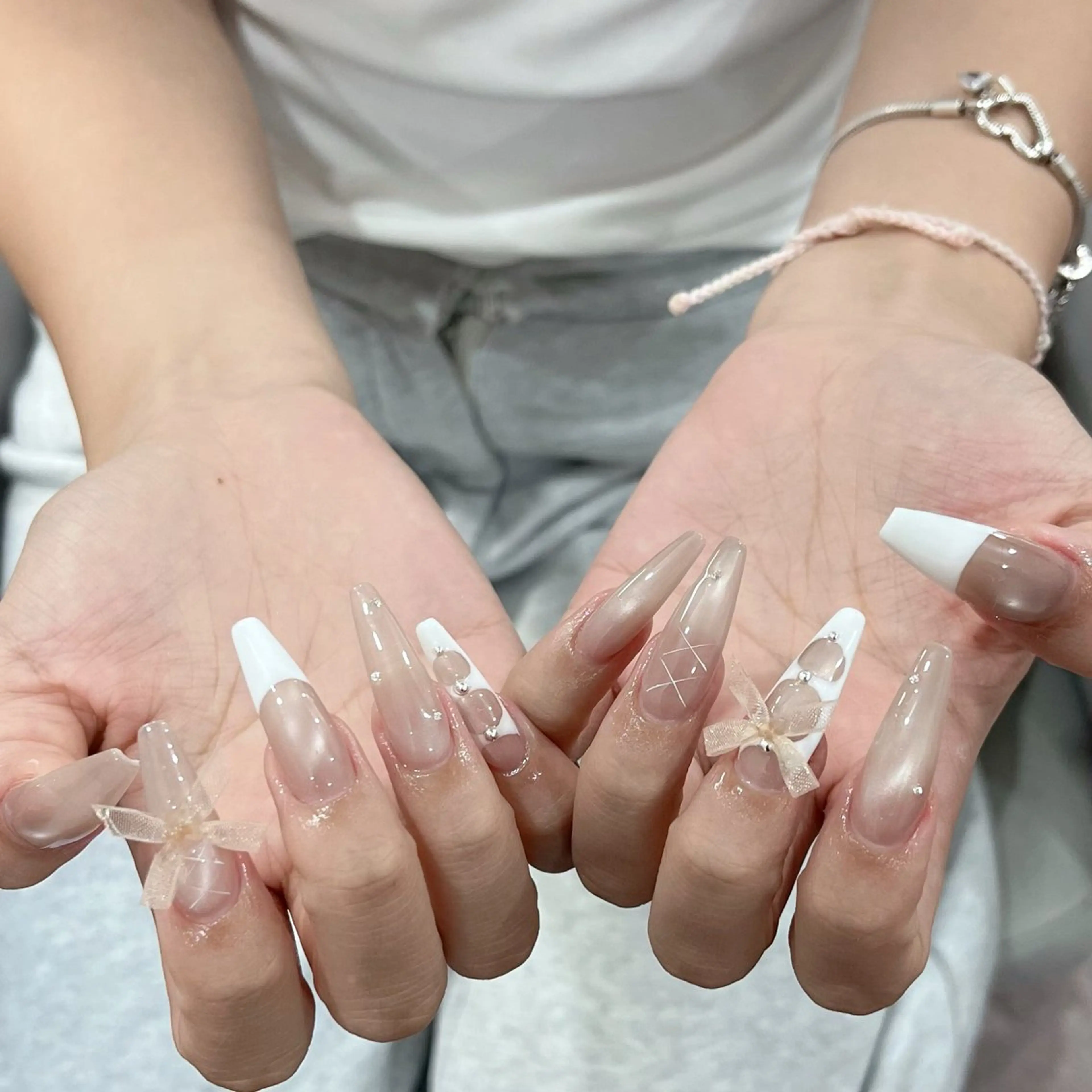 ネイル 韓国ネイル ワンホンネイル ハンドネイル ハンドケア Kawaii _Nailのネイルデザイン
