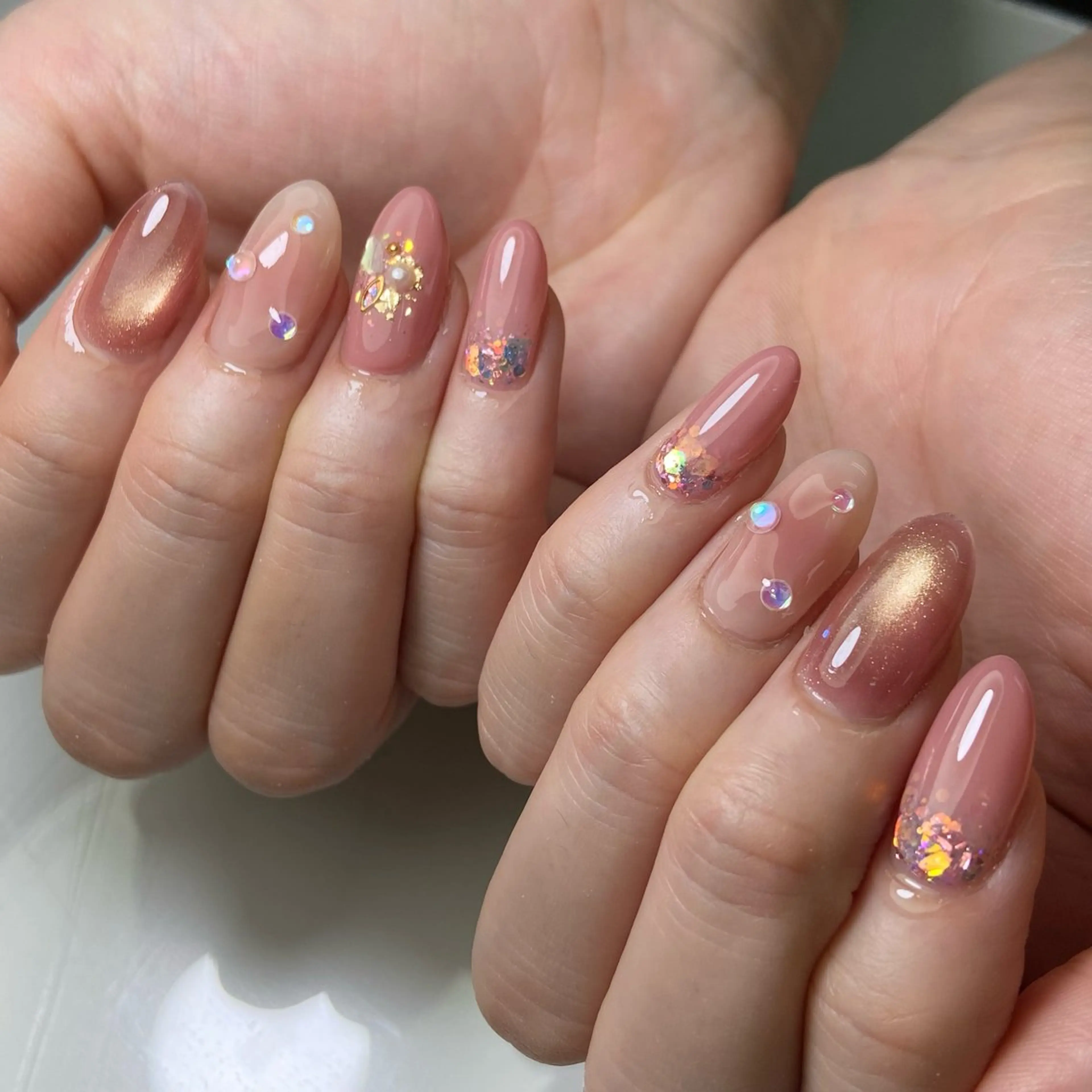 ネイル ハンドネイル nail salon Lumièreのネイルデザイン