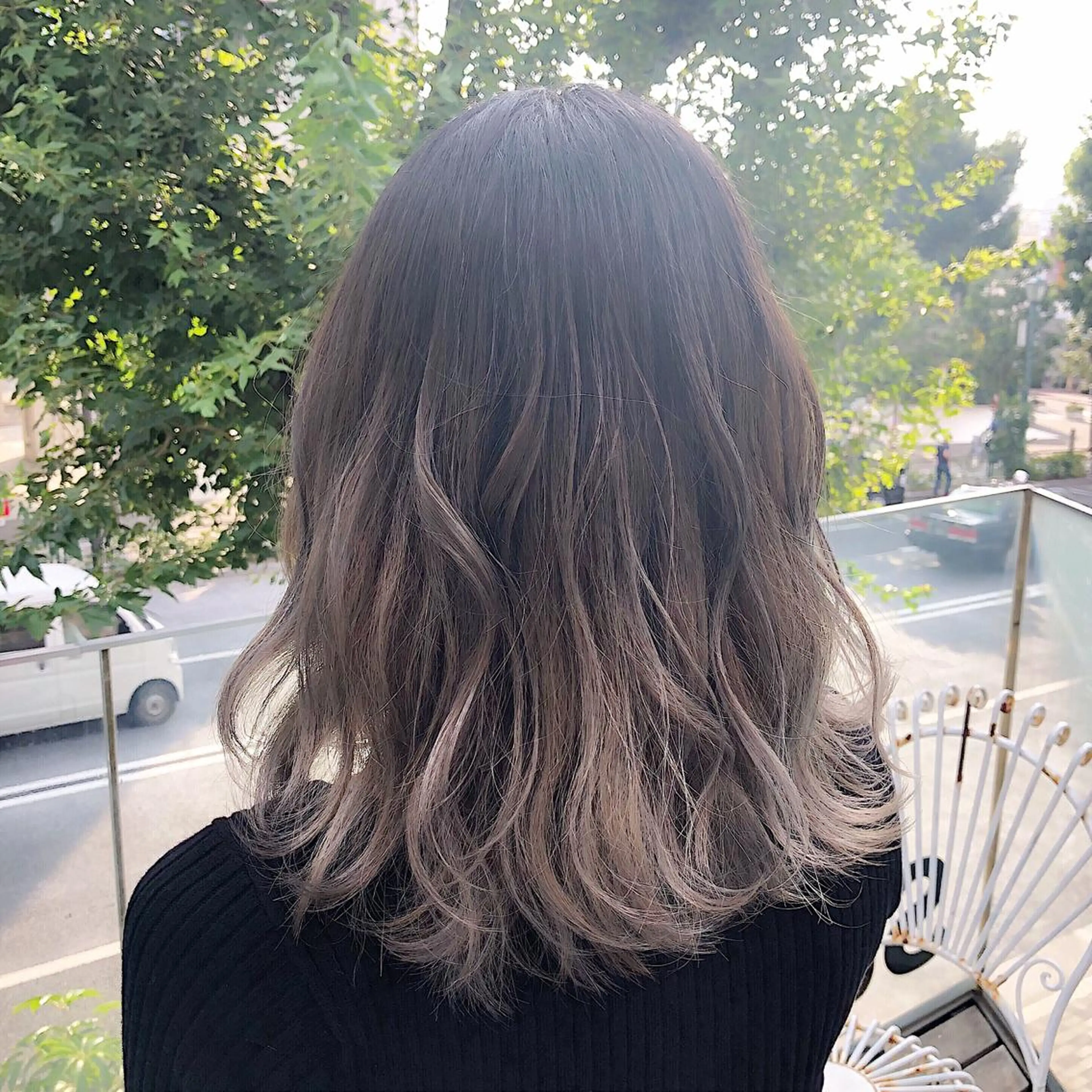 ミディアム カラー グラデーションカラー matsuzawa marinaのマツエク・マツパデザイン