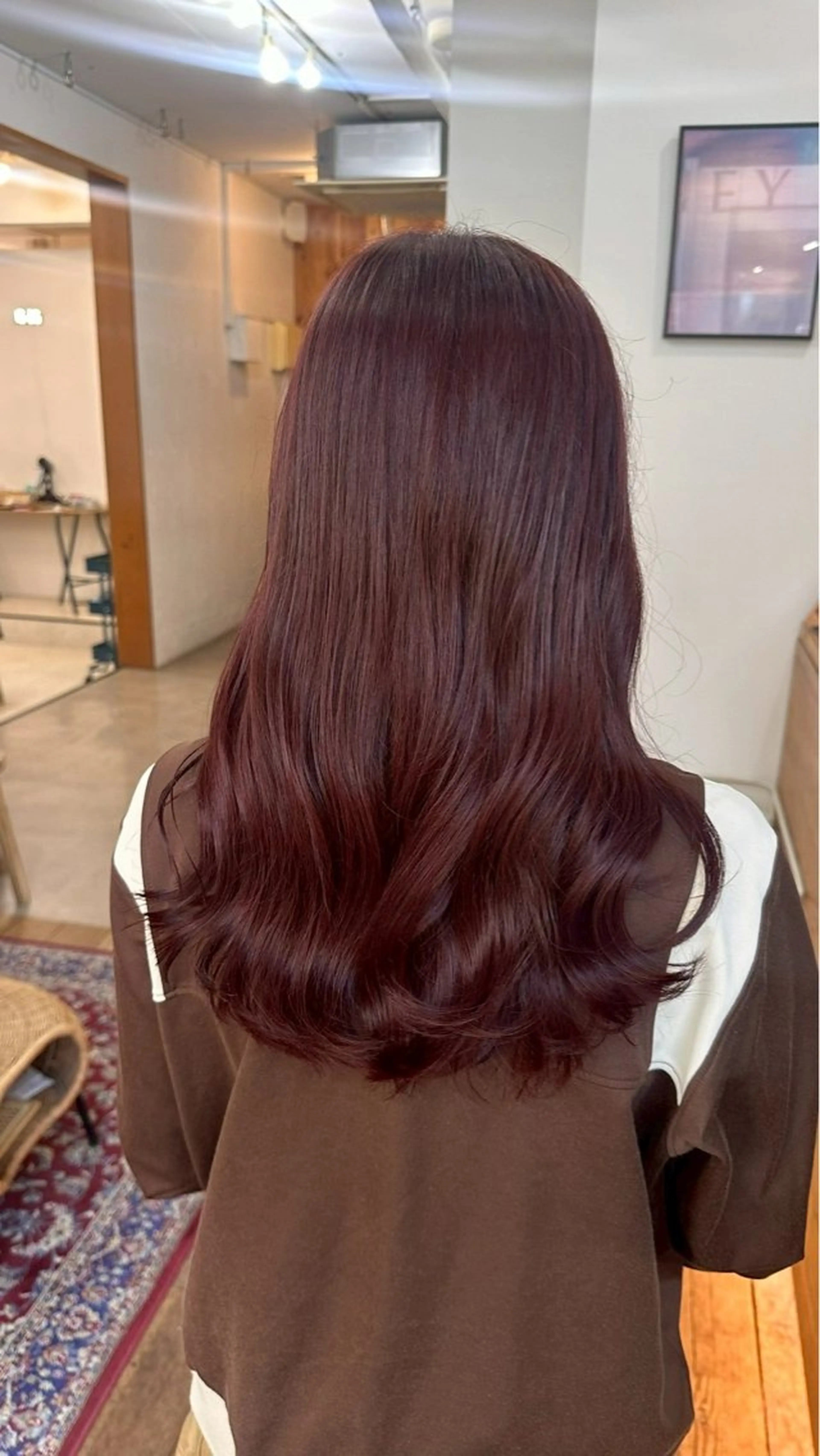 カラー HONEY  shibuya所属・C H i R iのヘアスタイル