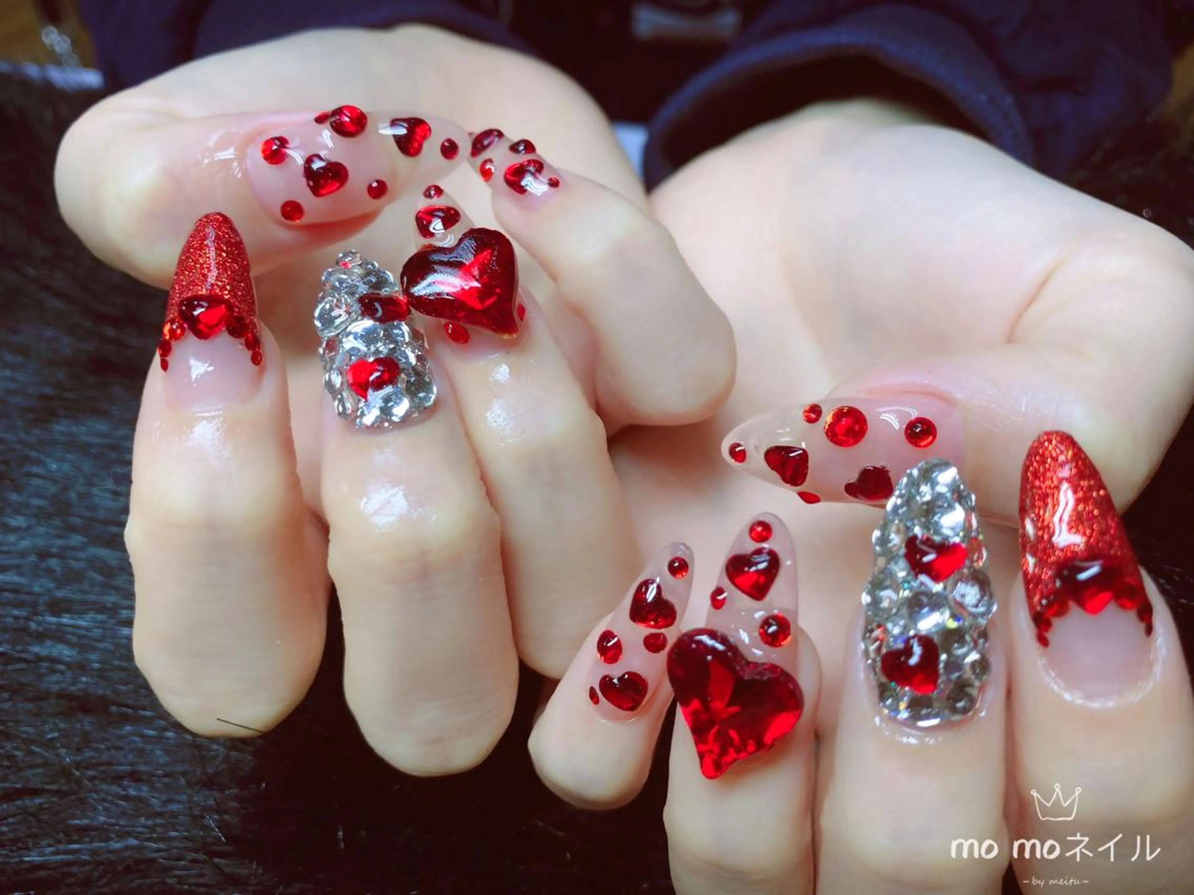 ネイル 持ち込み スカルプネイル MOMO nailのネイルデザイン