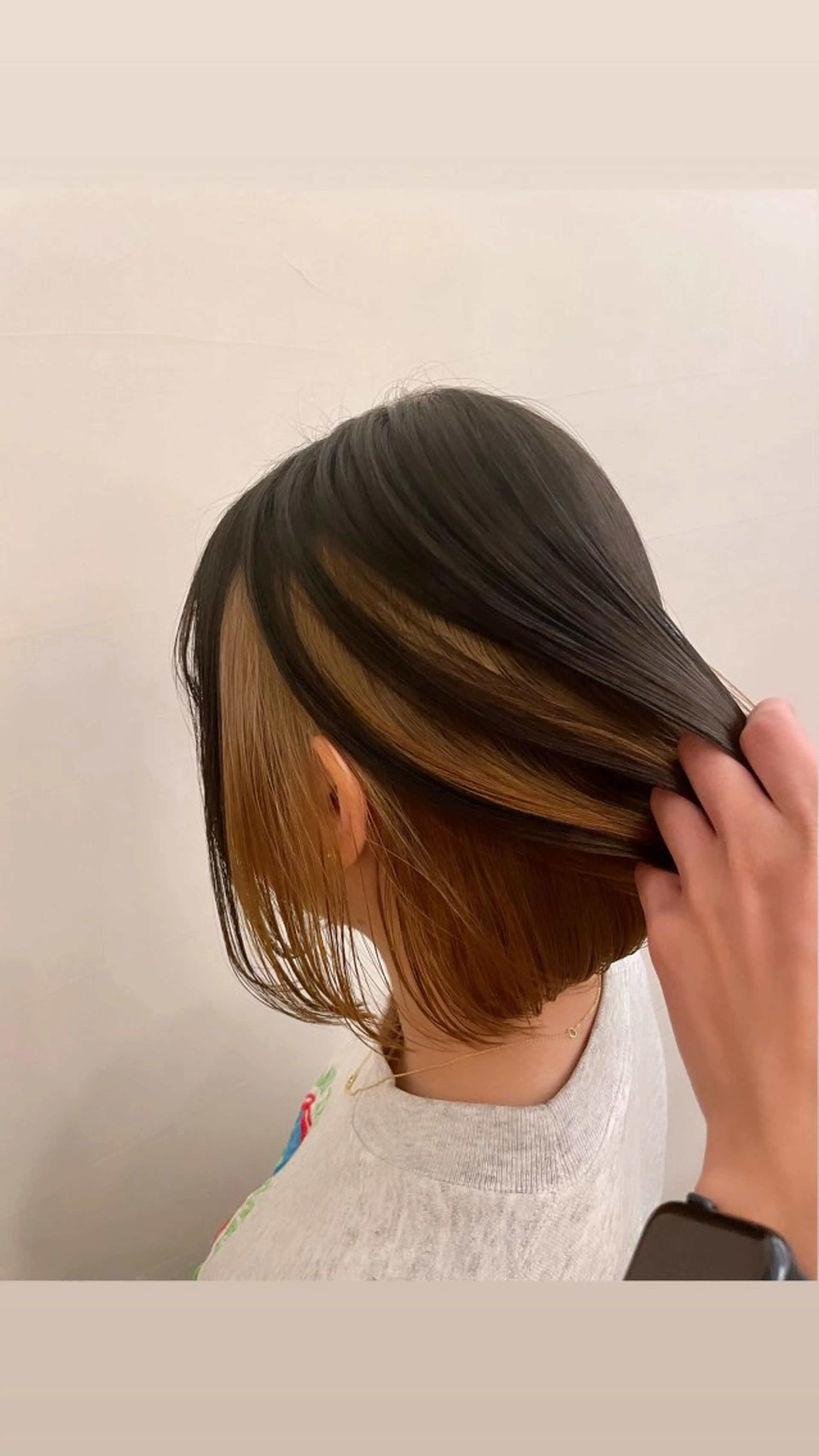 カラー ブリーチカラー特化 ✨️永井諒のヘアスタイル