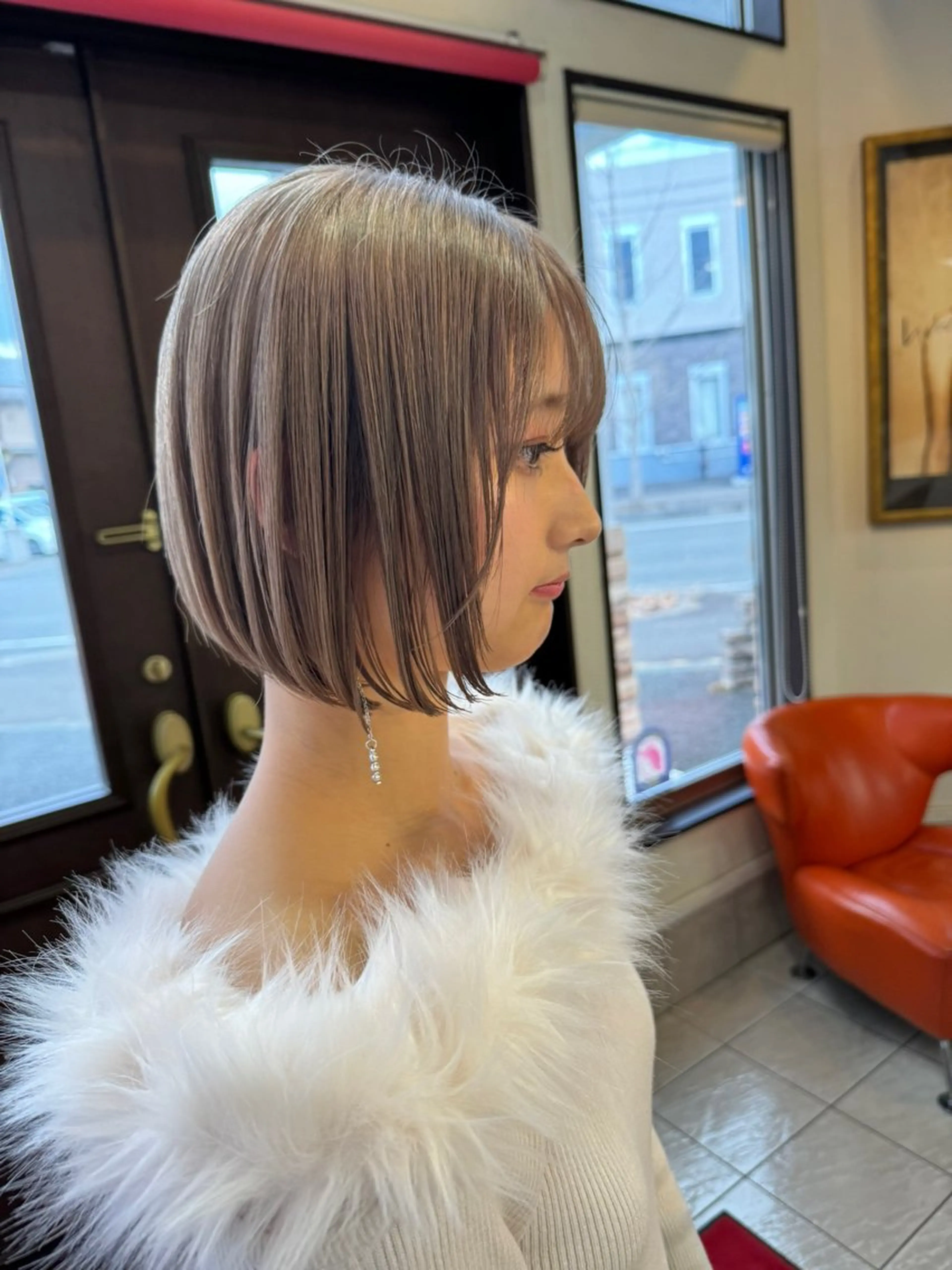 ショート カラー コレットヘアー 田中アヤノのヘアスタイル