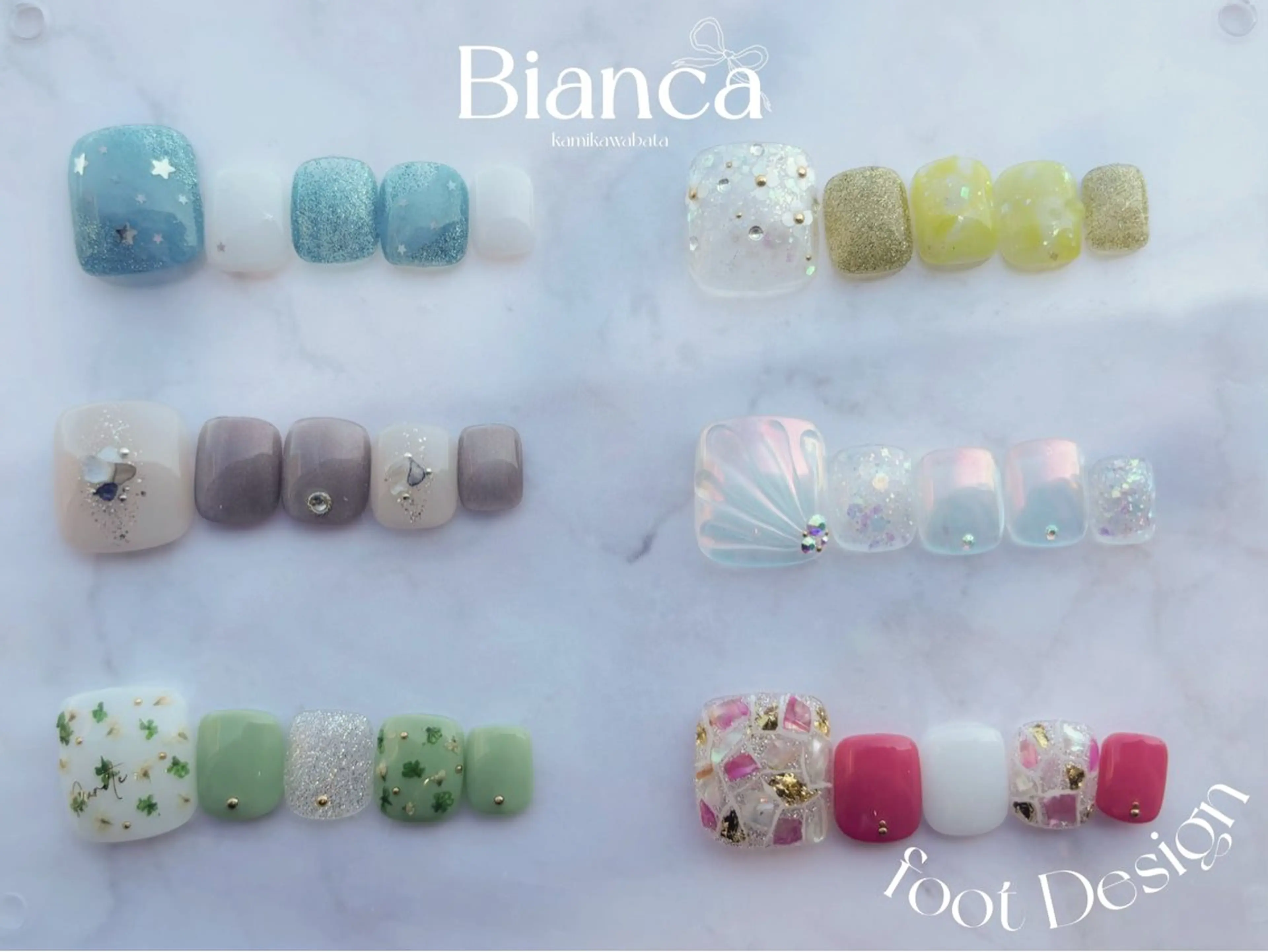 ネイル ハンドネイル Bianca上川端店 TAKEFUJIのネイルデザイン