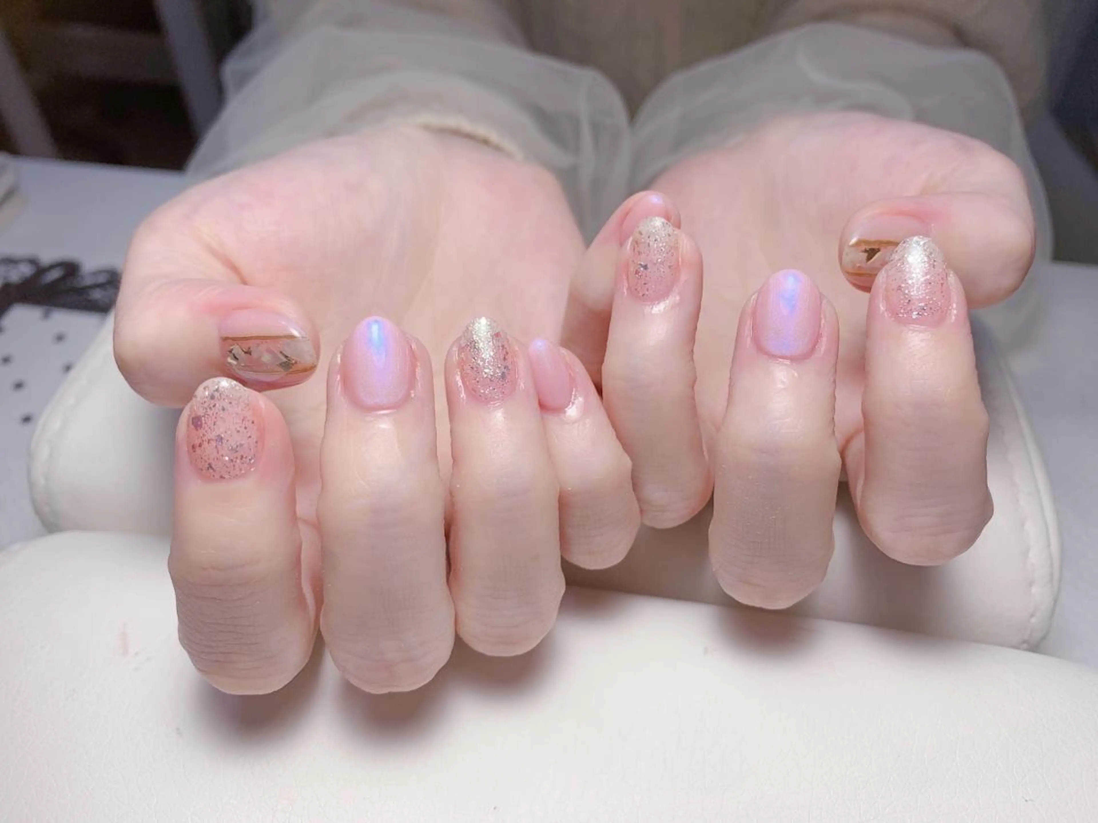 ネイル MiKi Nai池袋 長さだし得意のネイルデザイン