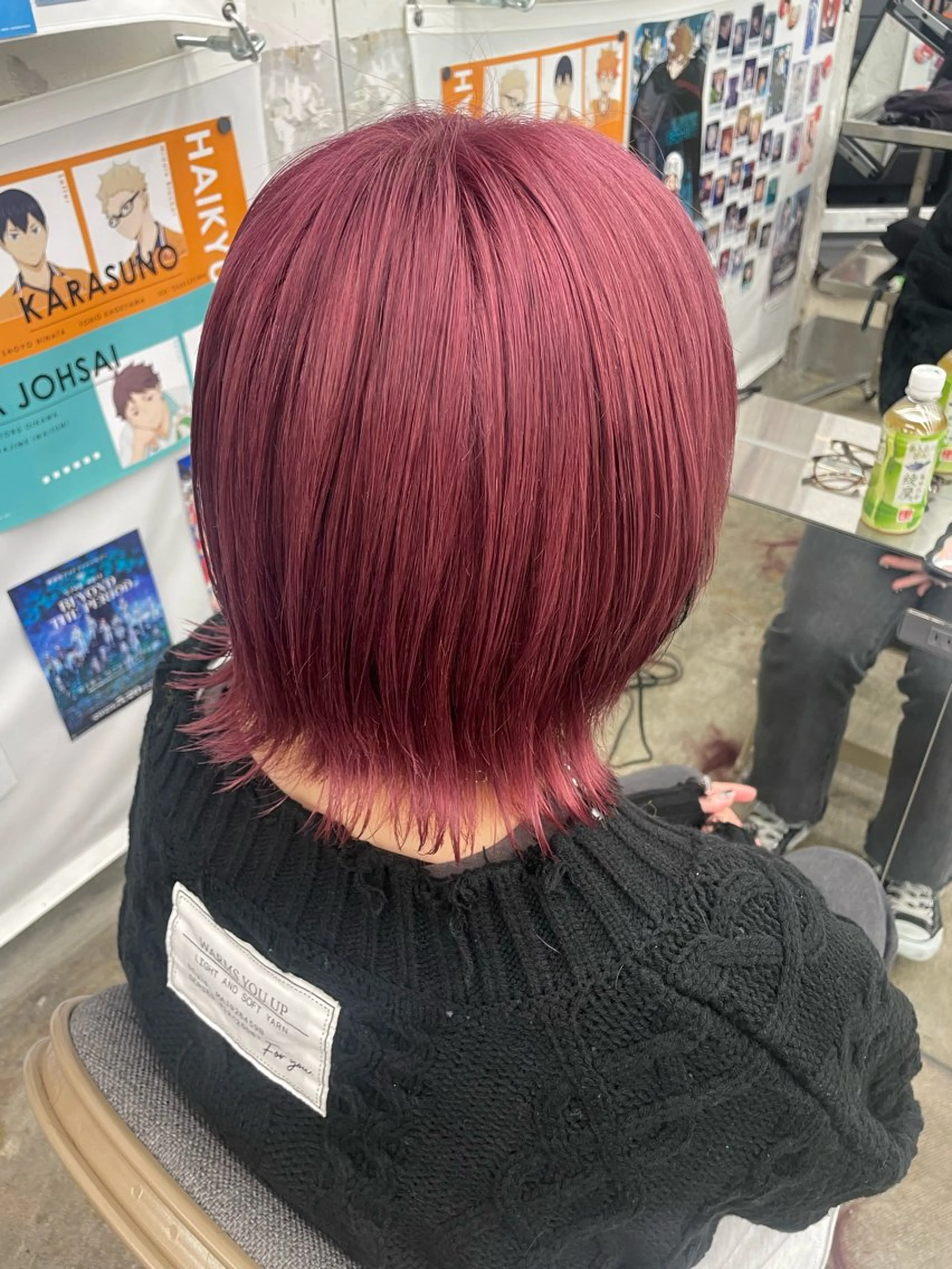 ミディアム カラー ヘアカラー トリートメント インナーカラー 推し ブリーチ  髪質改善のヘアスタイル