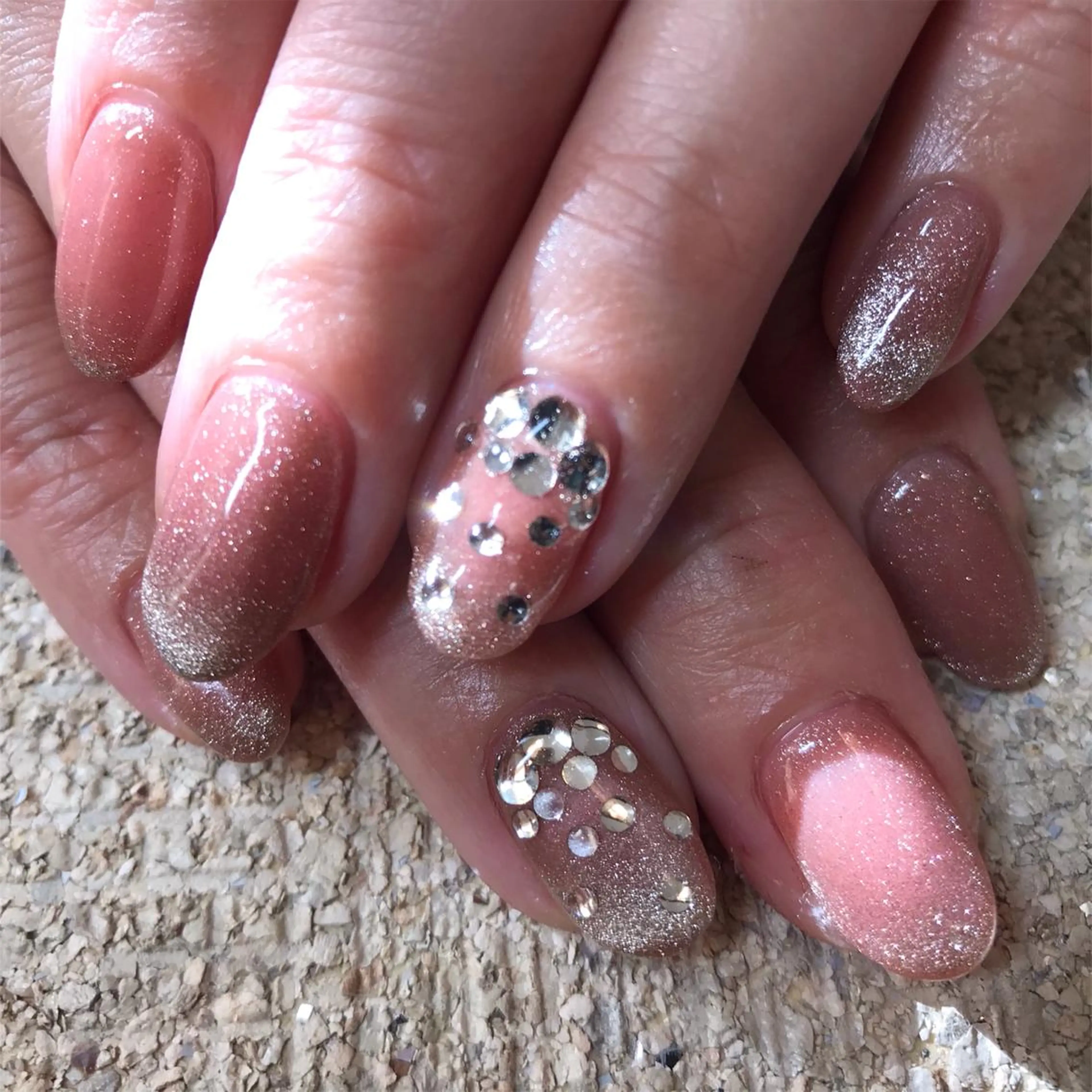 ネイル アートネイル マグネットネイル ストーンネイル ハンドネイル Nailist Missaのネイルデザイン