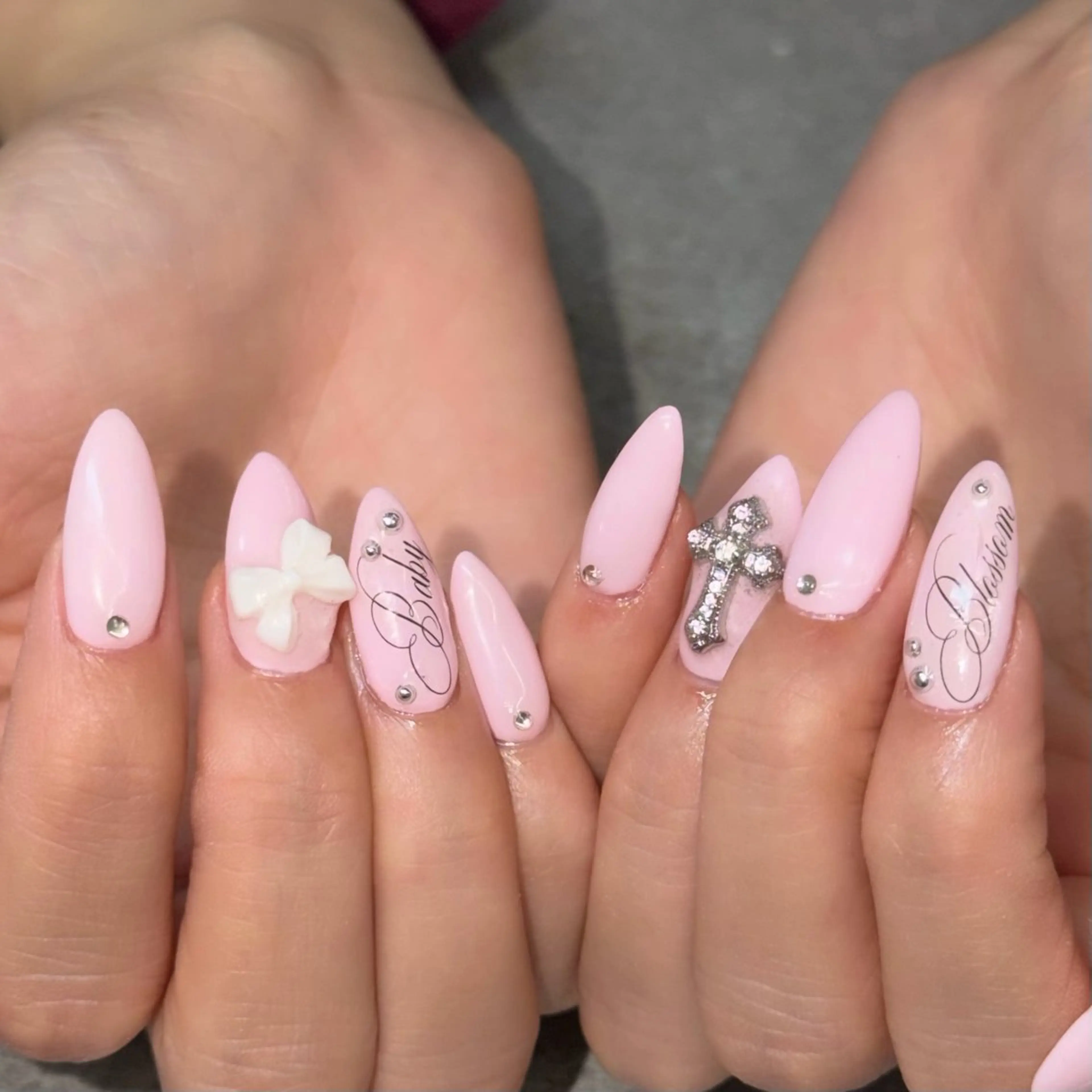 ネイル ハンドネイル cocoro🖤 y2k/個性派ネイルのネイルデザイン