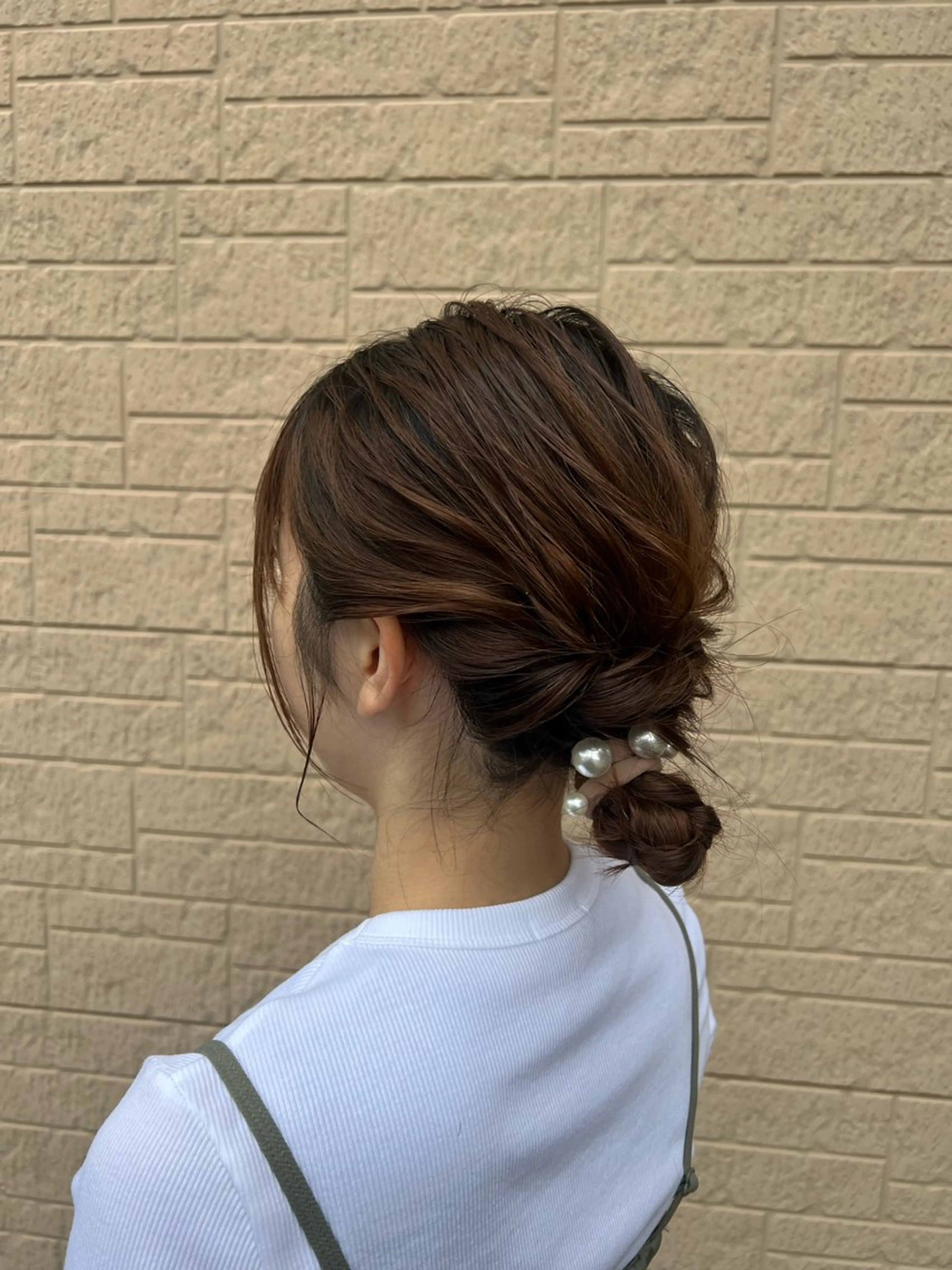 セミロング ナチュラル/艶髪 /牧野 佑菜のヘアスタイル