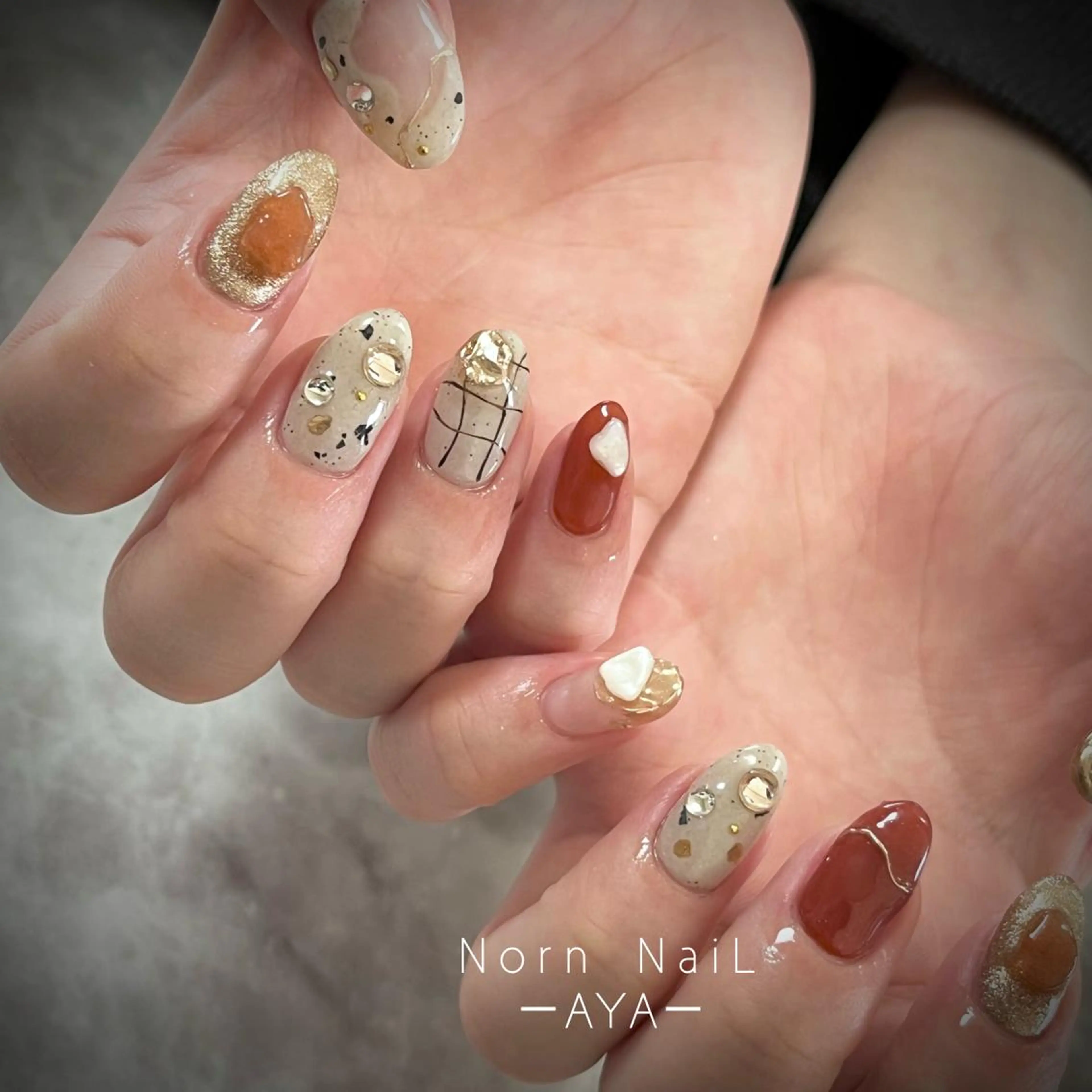 ネイル U Ayaのネイルデザイン