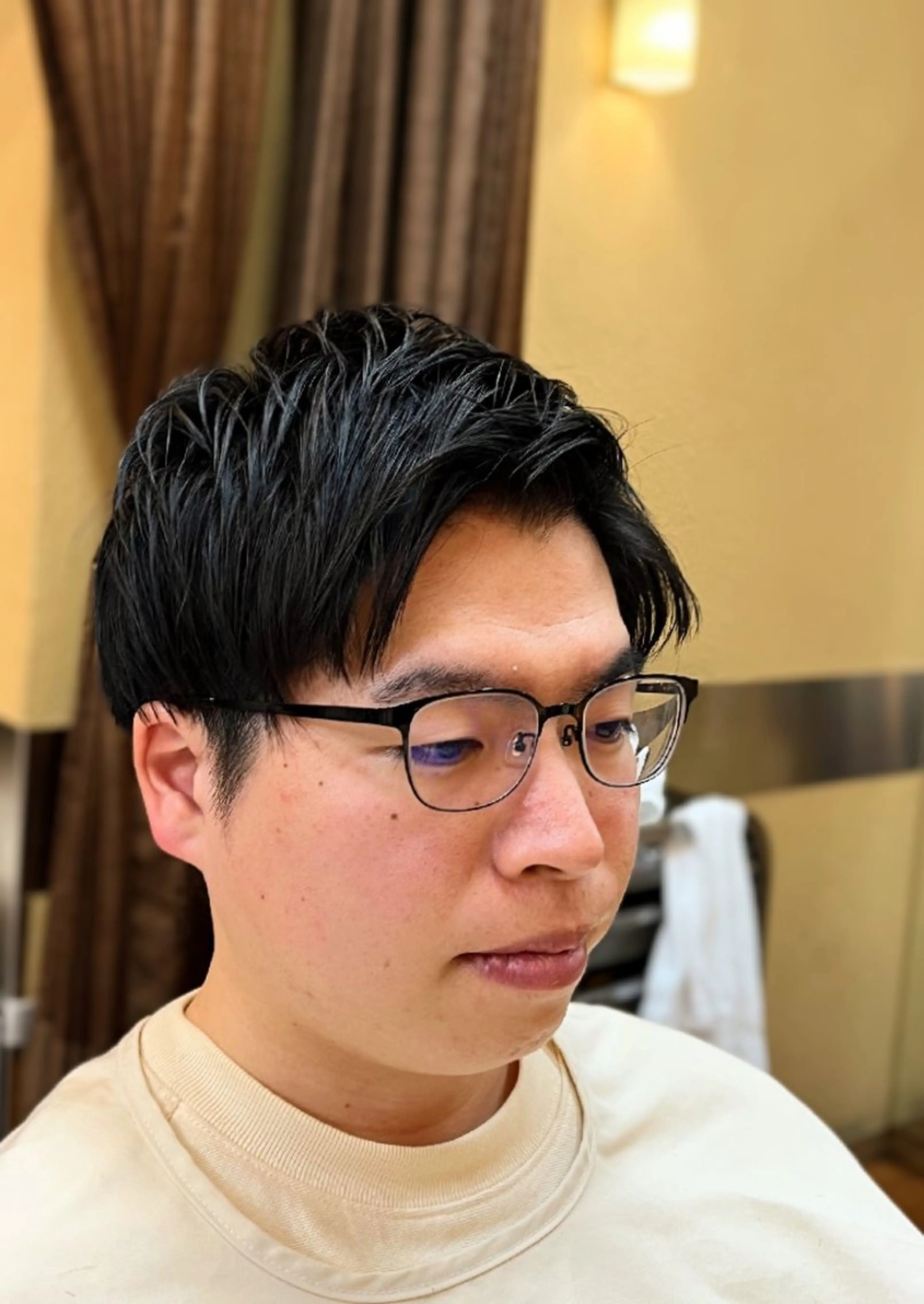 ショート メンズ ツーブロック 三村 姫花のヘアスタイル