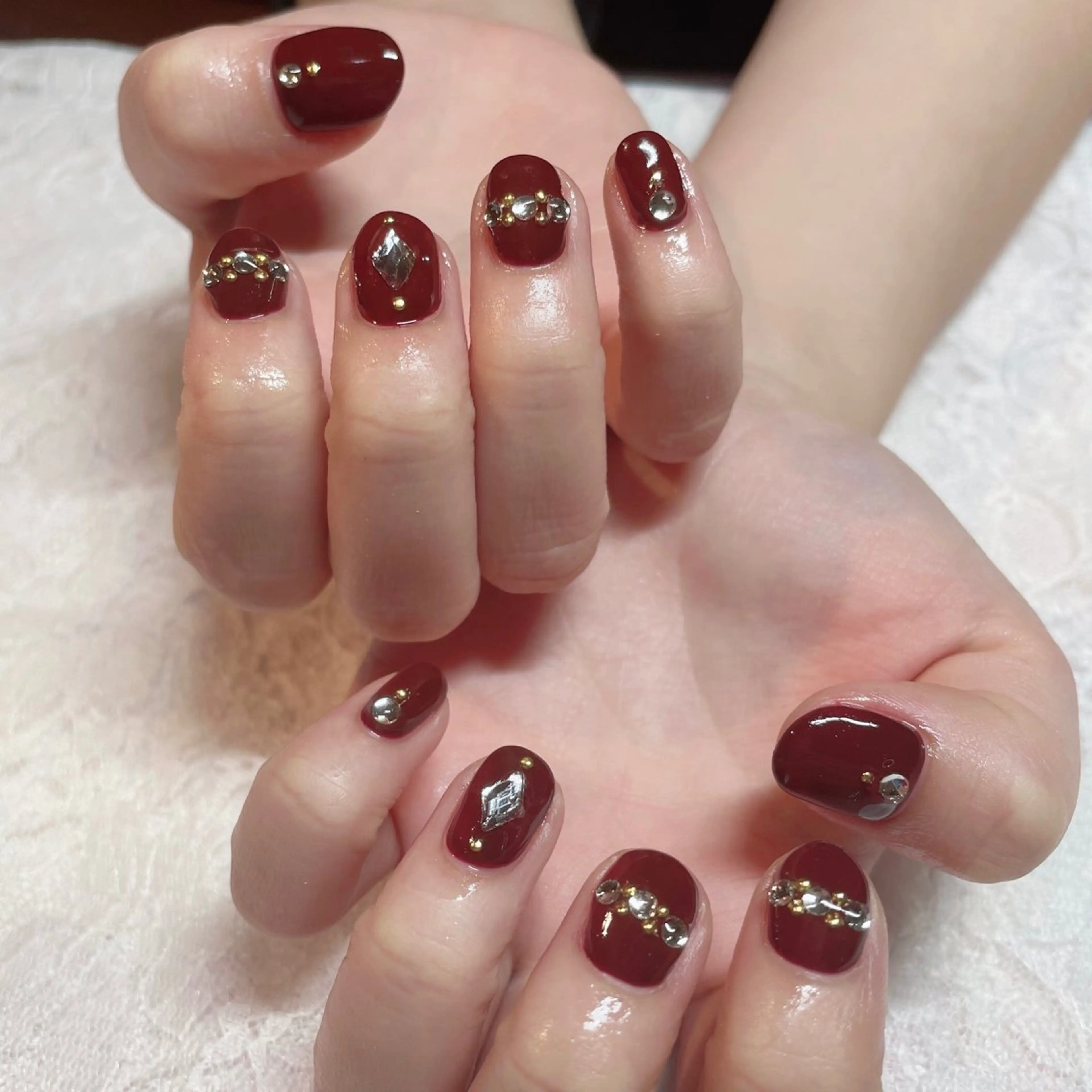 ネイル ハンドネイル Nail ヌシん家 AKANEのネイルデザイン