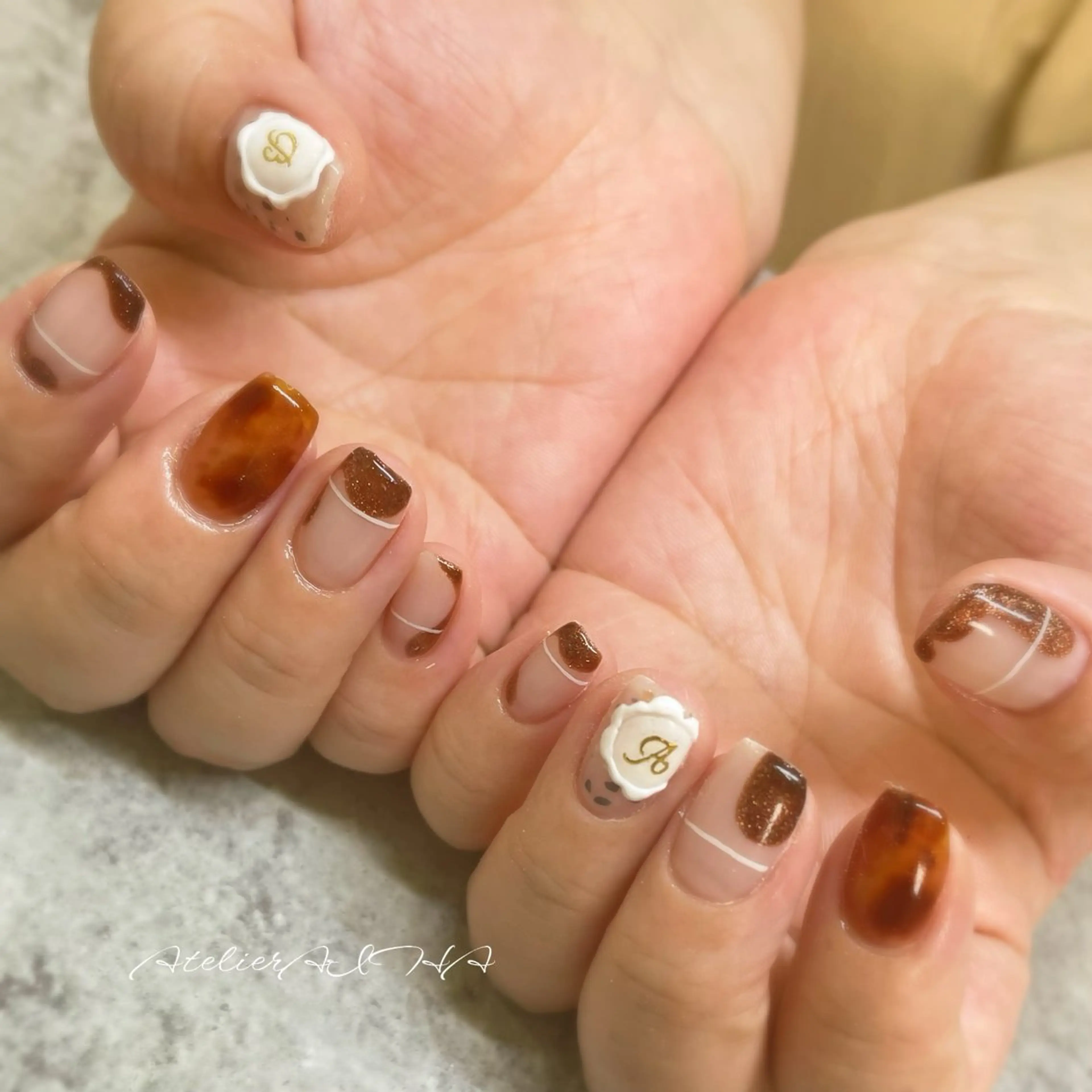 ネイル ハンドネイル アトリエAIHA★ フィルイン推奨サロンのネイルデザイン