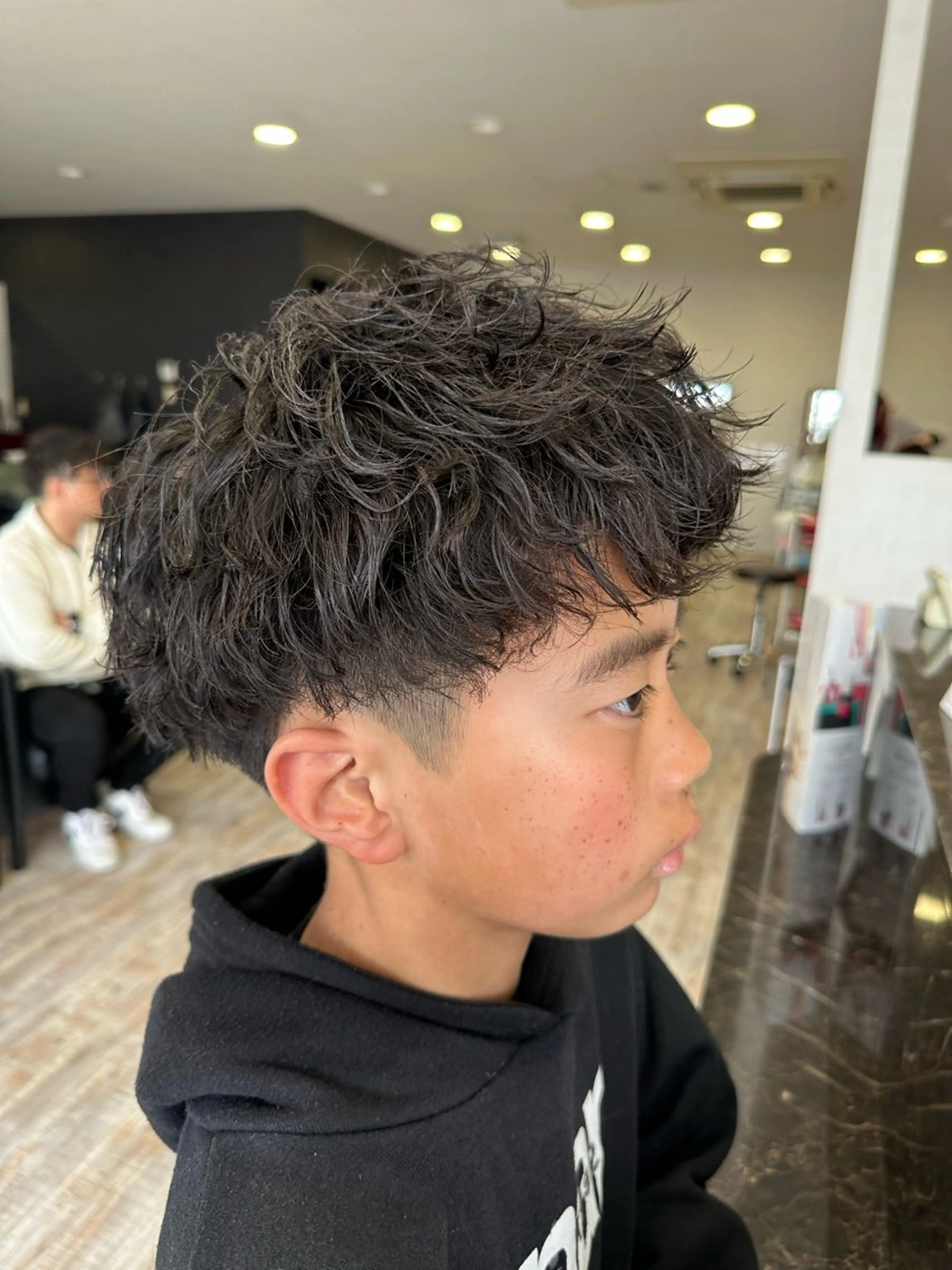 ショート パーマ メンズ メンズパーマ 平賀 大陽のヘアスタイル