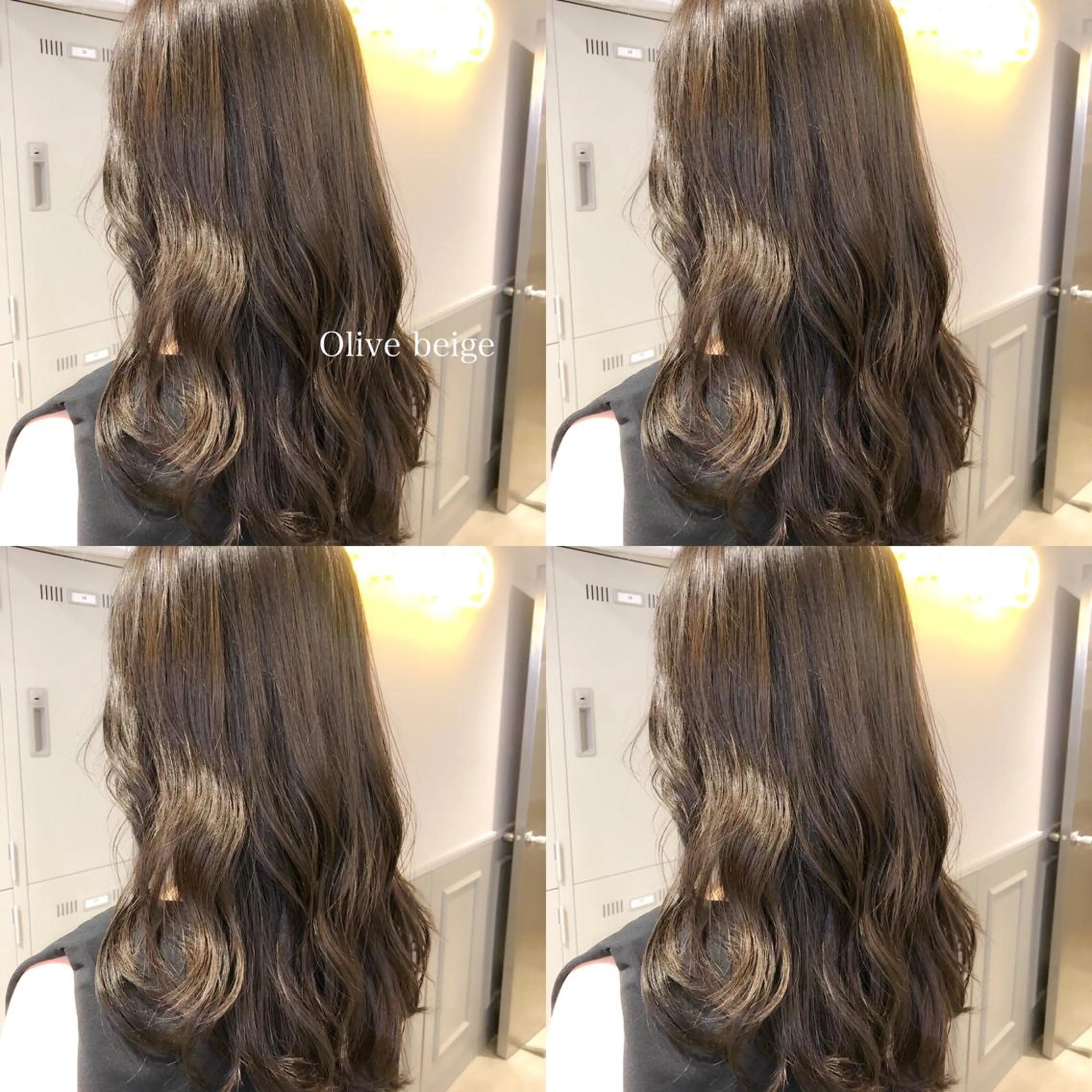 ロング カラー ハイトーン×レイヤー カットTAKUMIのヘアスタイル