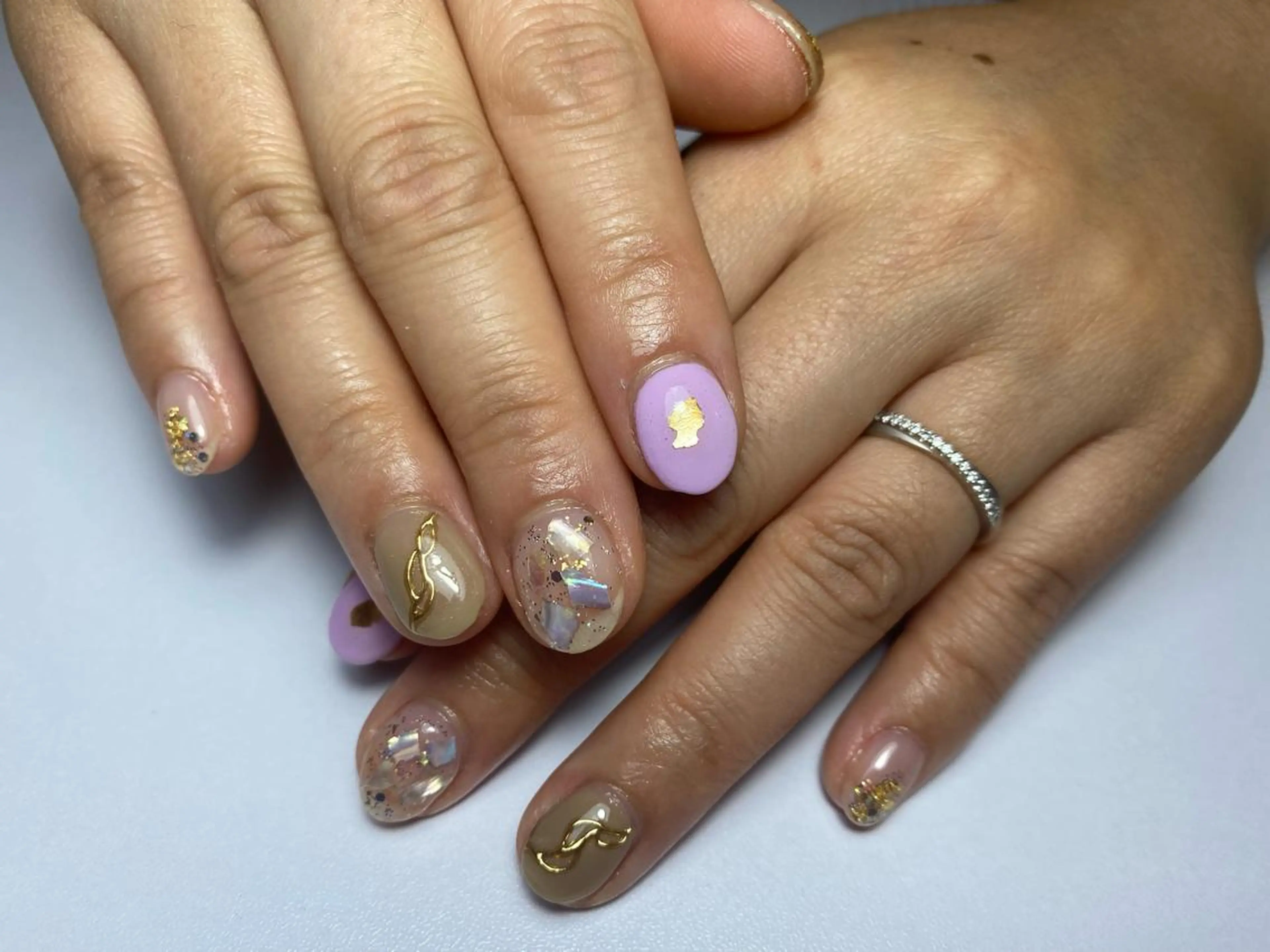 ミディアム shandy nailのネイルデザイン