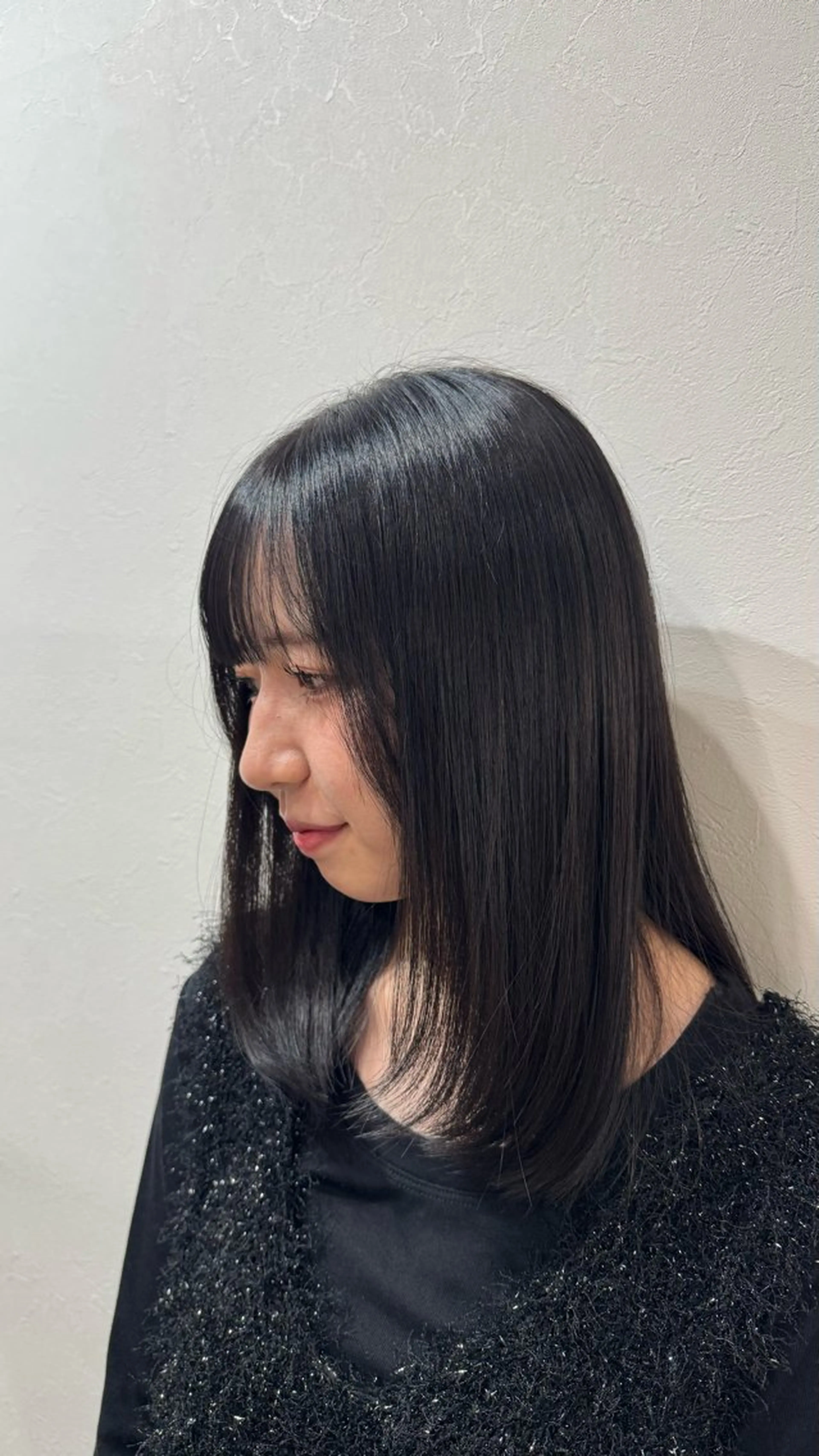 ミディアム 田巻 瑞穂のヘアスタイル