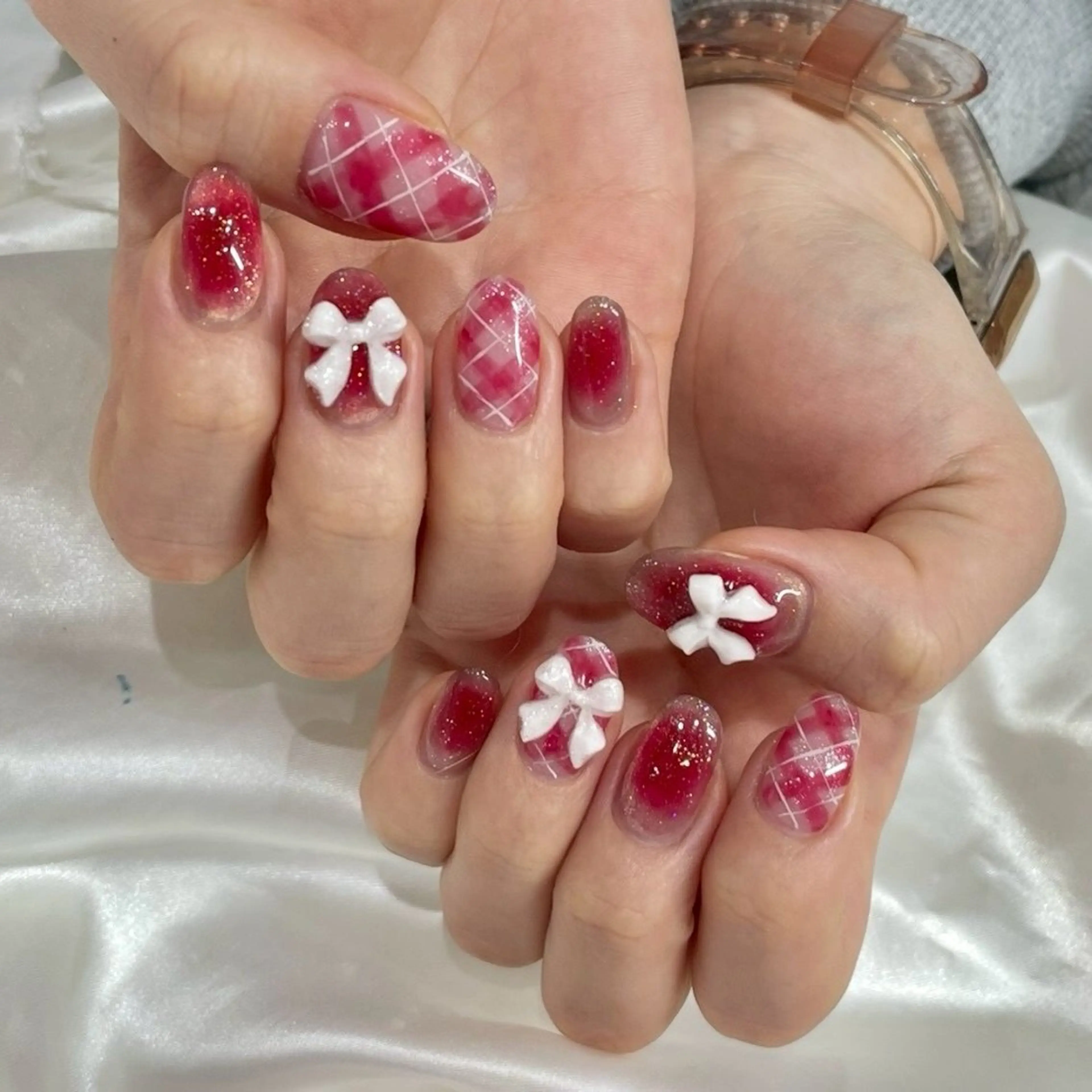 ミディアム ハンドネイル Ashliy大宮♡ アシュリーのネイルデザイン