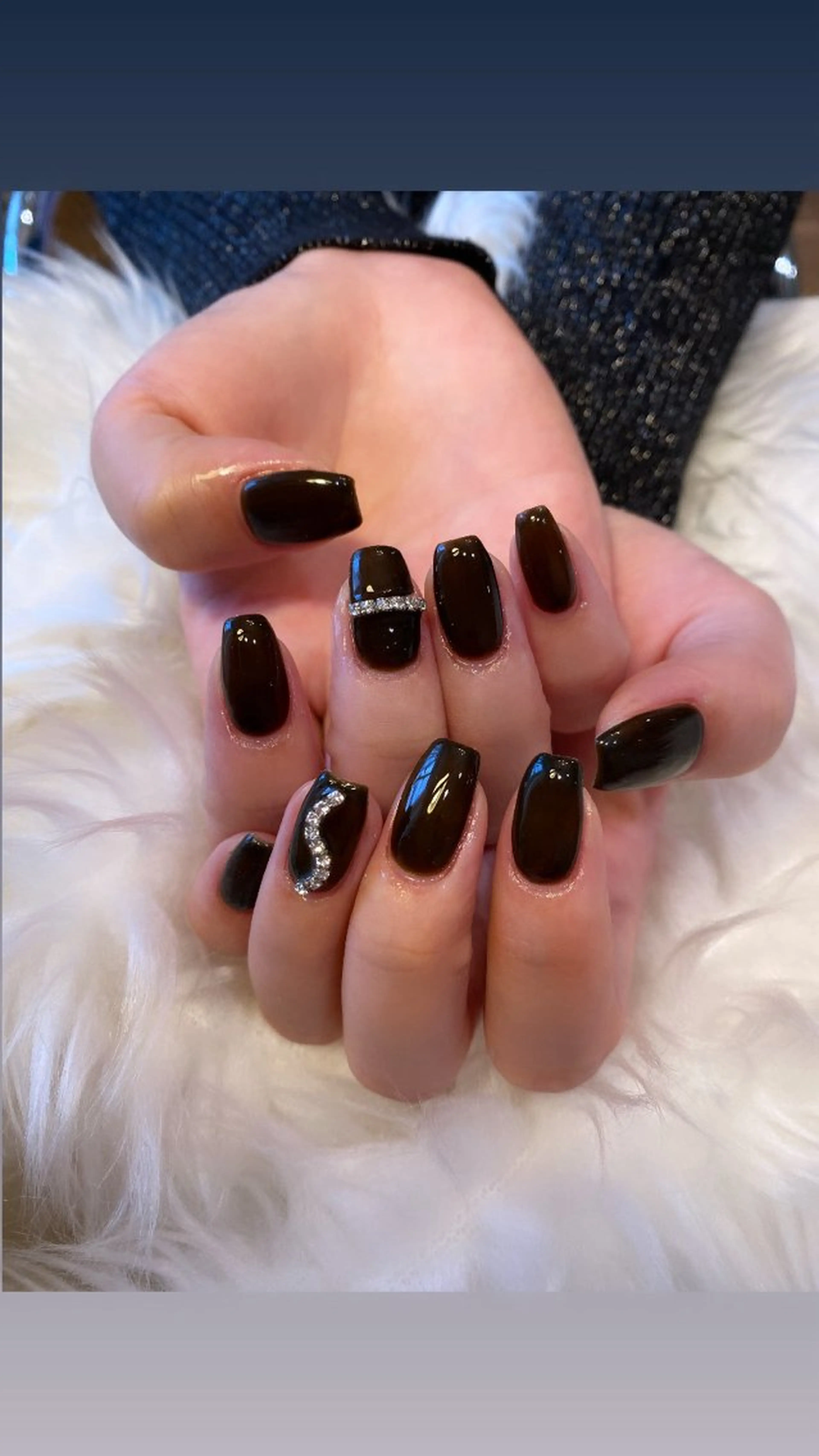 ネイル ハンドネイル crystal ⭐︎ colorのネイルデザイン