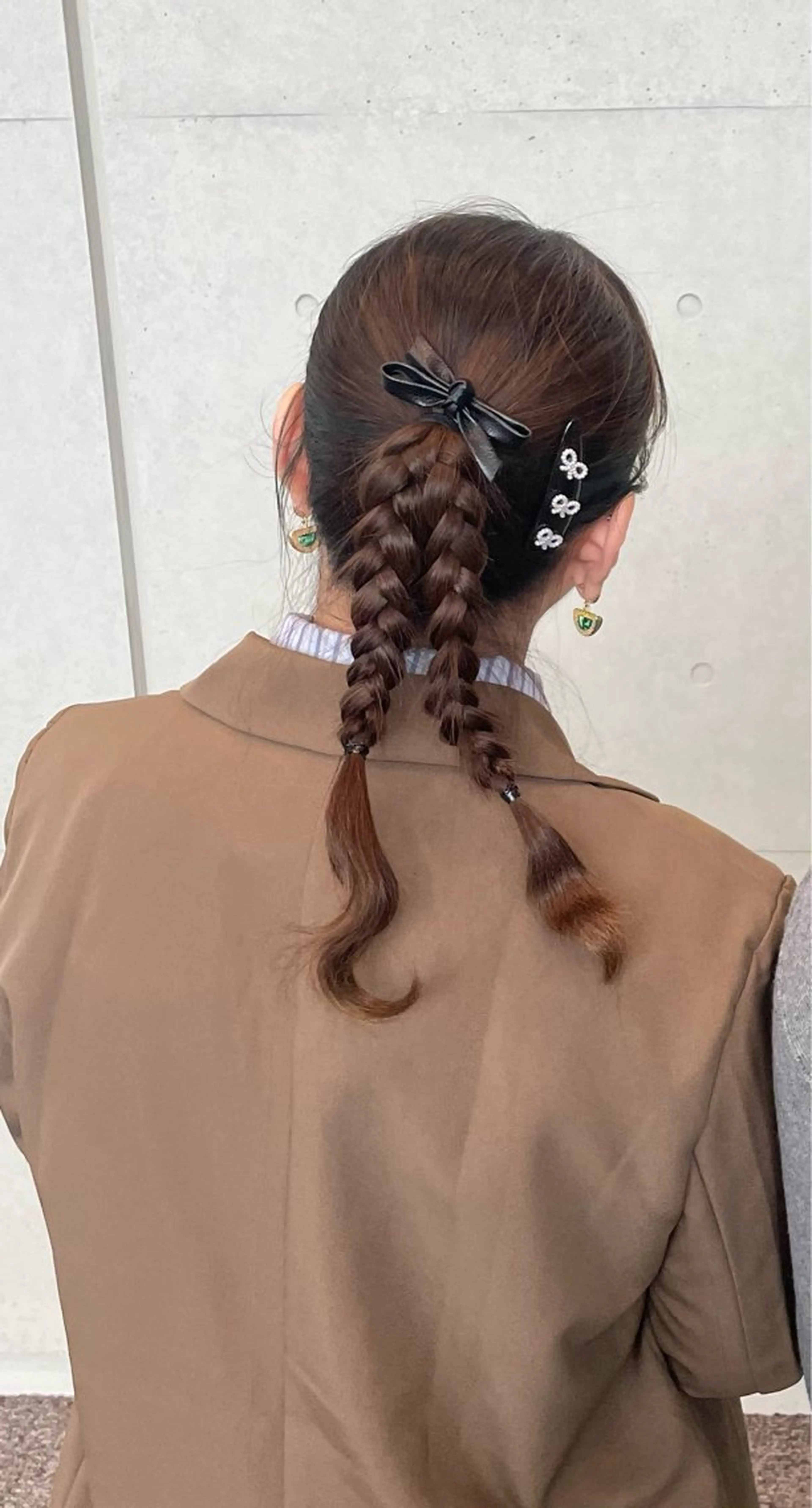 ロング 堀 綾花のヘアスタイル