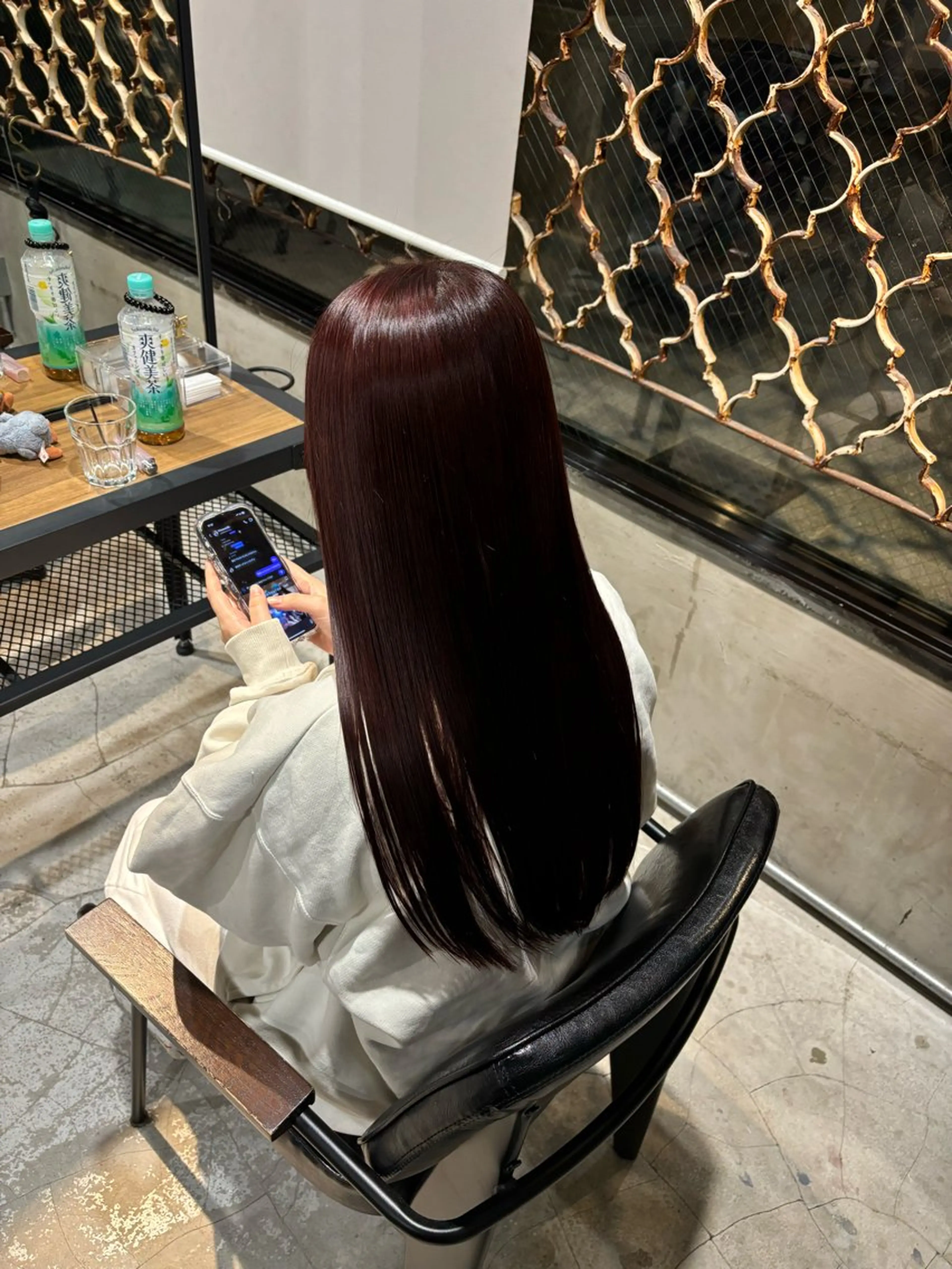 ロング カラー ヘアカラー トリートメント ヘッドスパ サラサラ美髪へ✨ RIKUTOのヘアスタイル