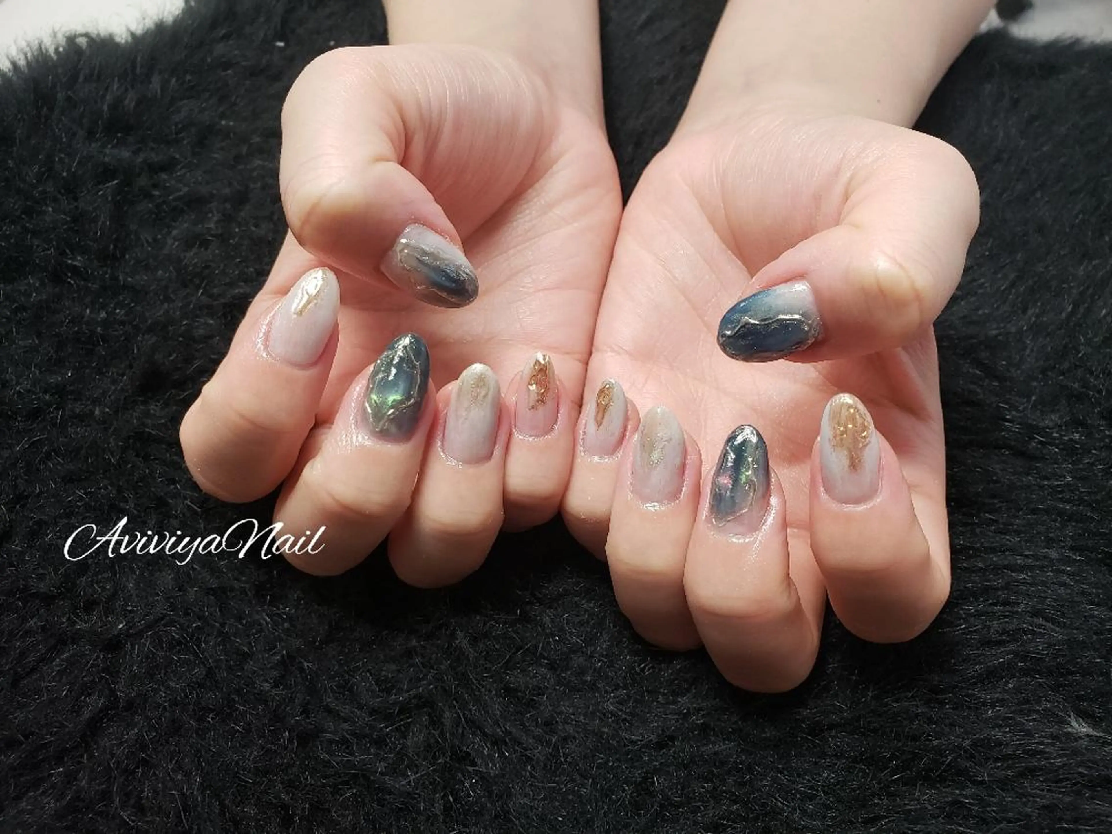 ネイル ニュアンスネイル kubo ayaのネイルデザイン