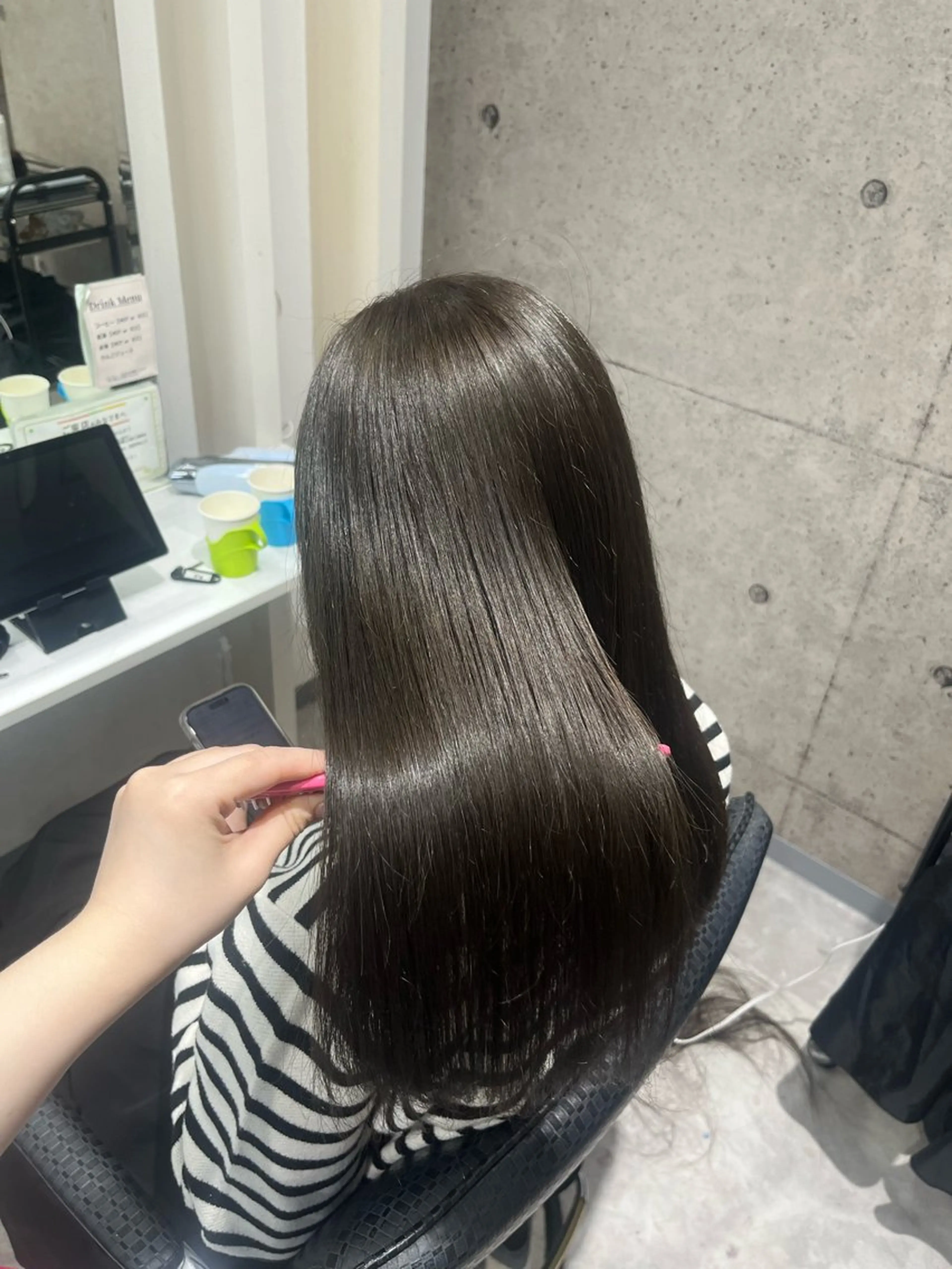 ロング カラー 透明感カラー mm‪ ♡ yukaのヘアスタイル