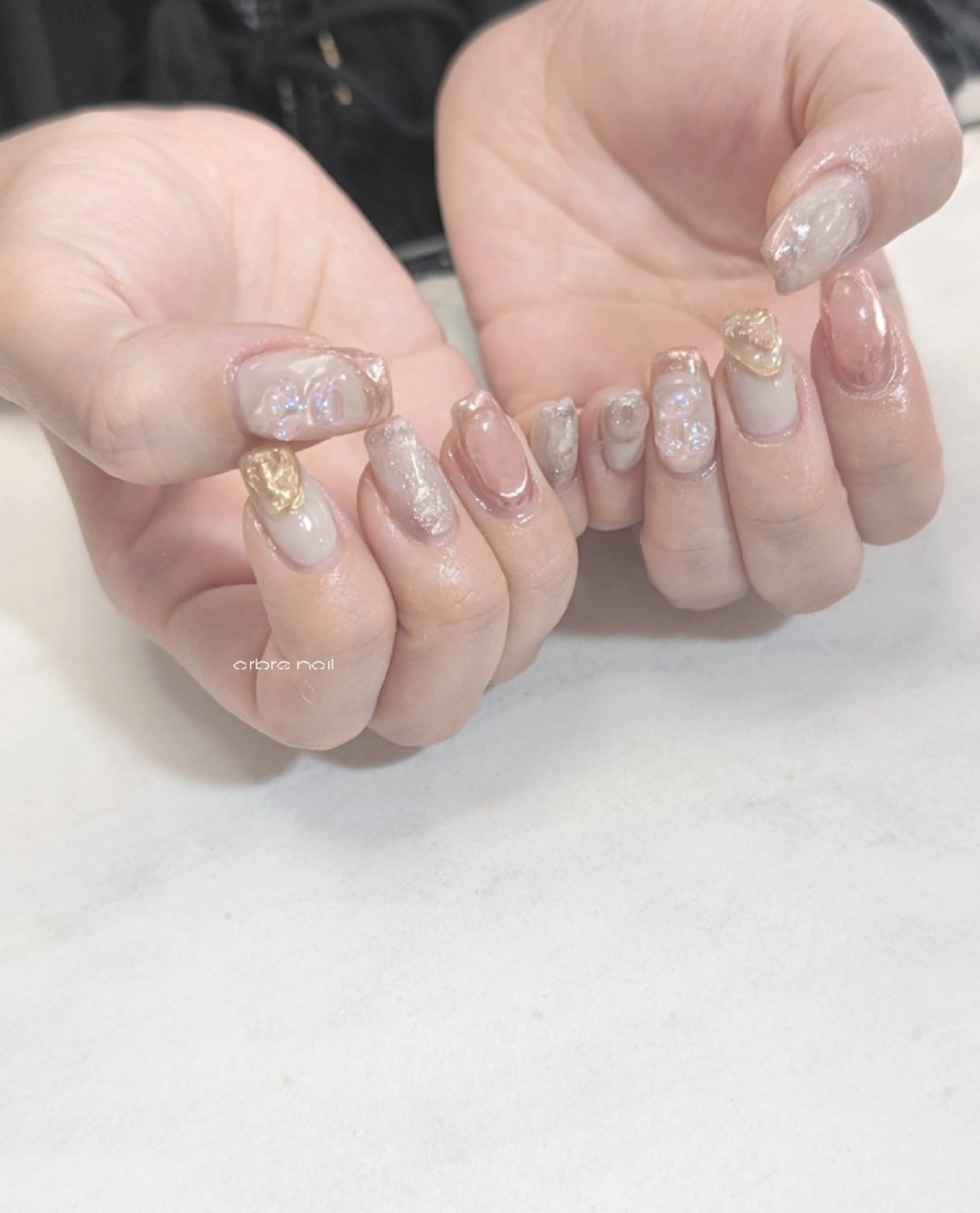 ネイル ＊arbre nail＊.アーブルネイル所属・✯.。 arbre  nail 。✯.のネイルデザイン