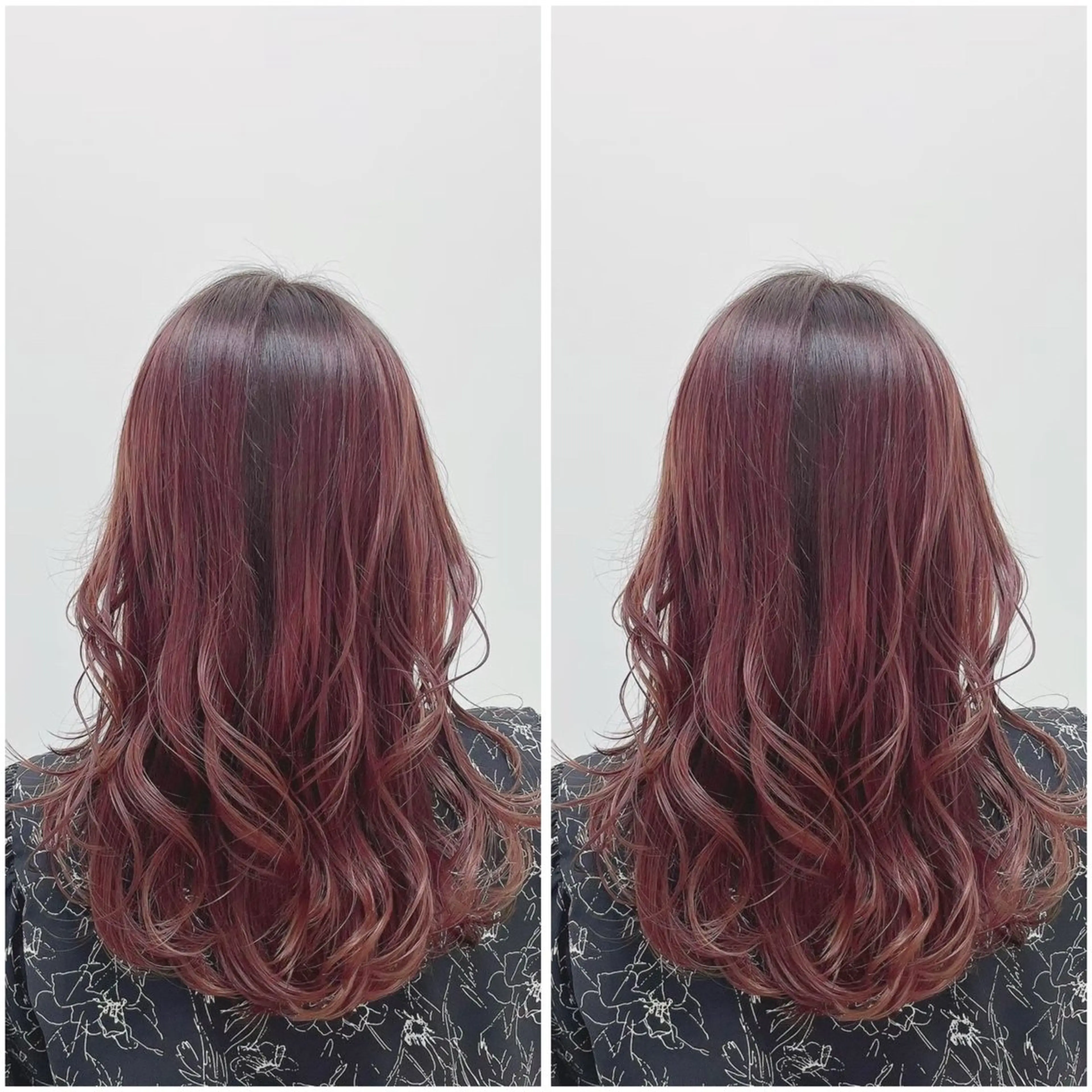 ロング 【北千住】🌈韓国風 レイヤー✨小顔カットのヘアスタイル