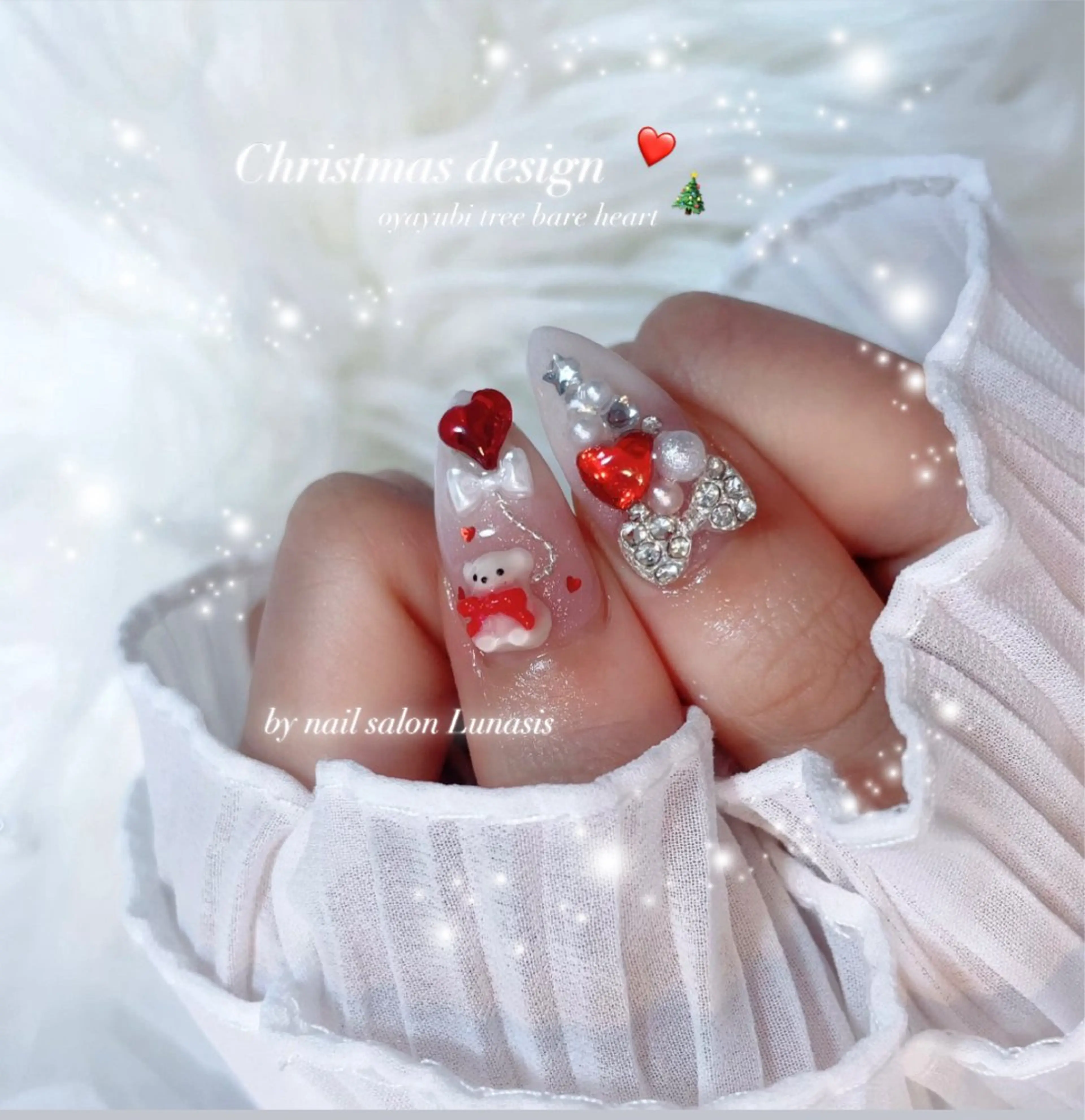 ネイル アートネイル ハンドネイル nail salon Lunasisのネイルデザイン