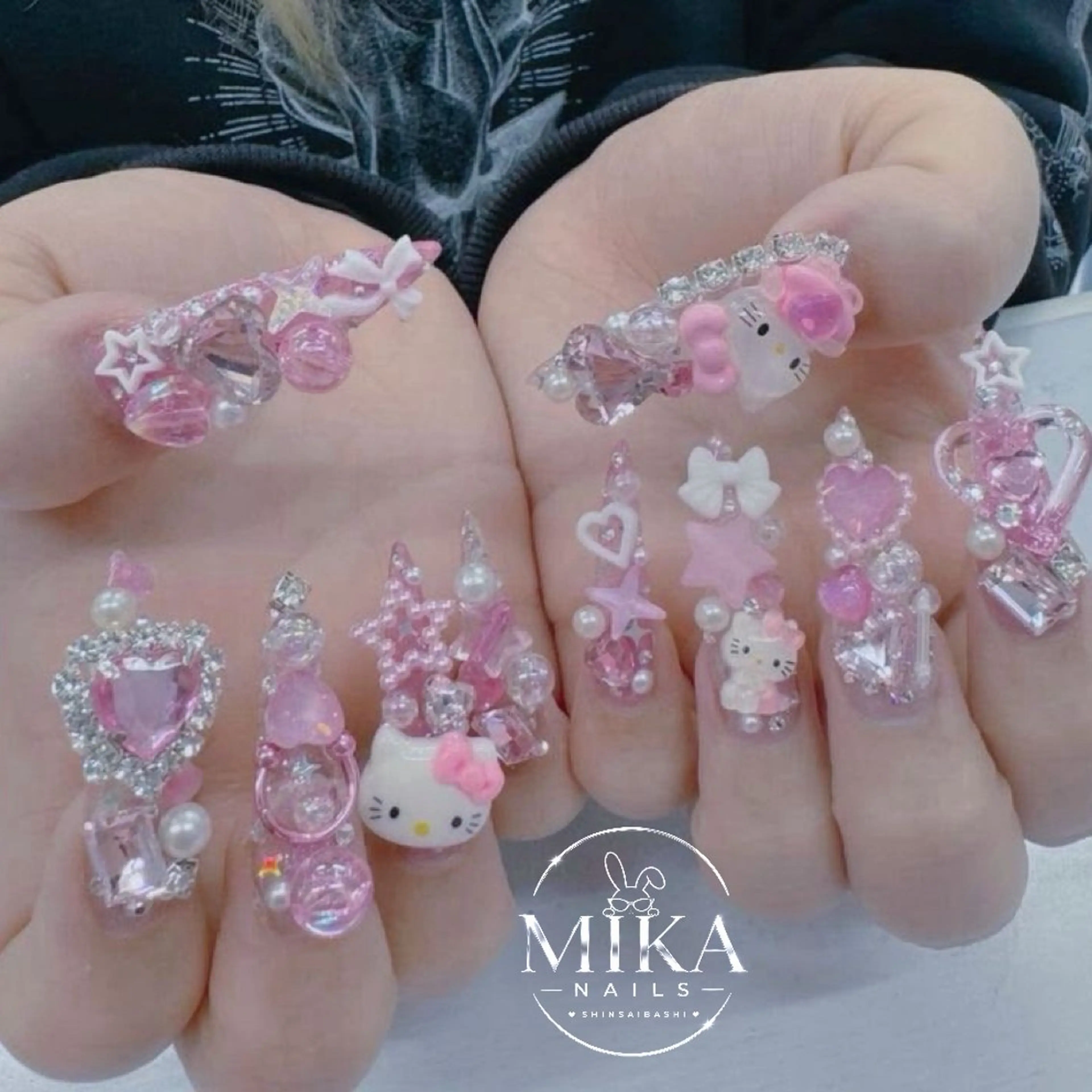 ネイル ハンドネイル ハンドケア ちみ＿Mika Nails 心斎橋のネイルデザイン