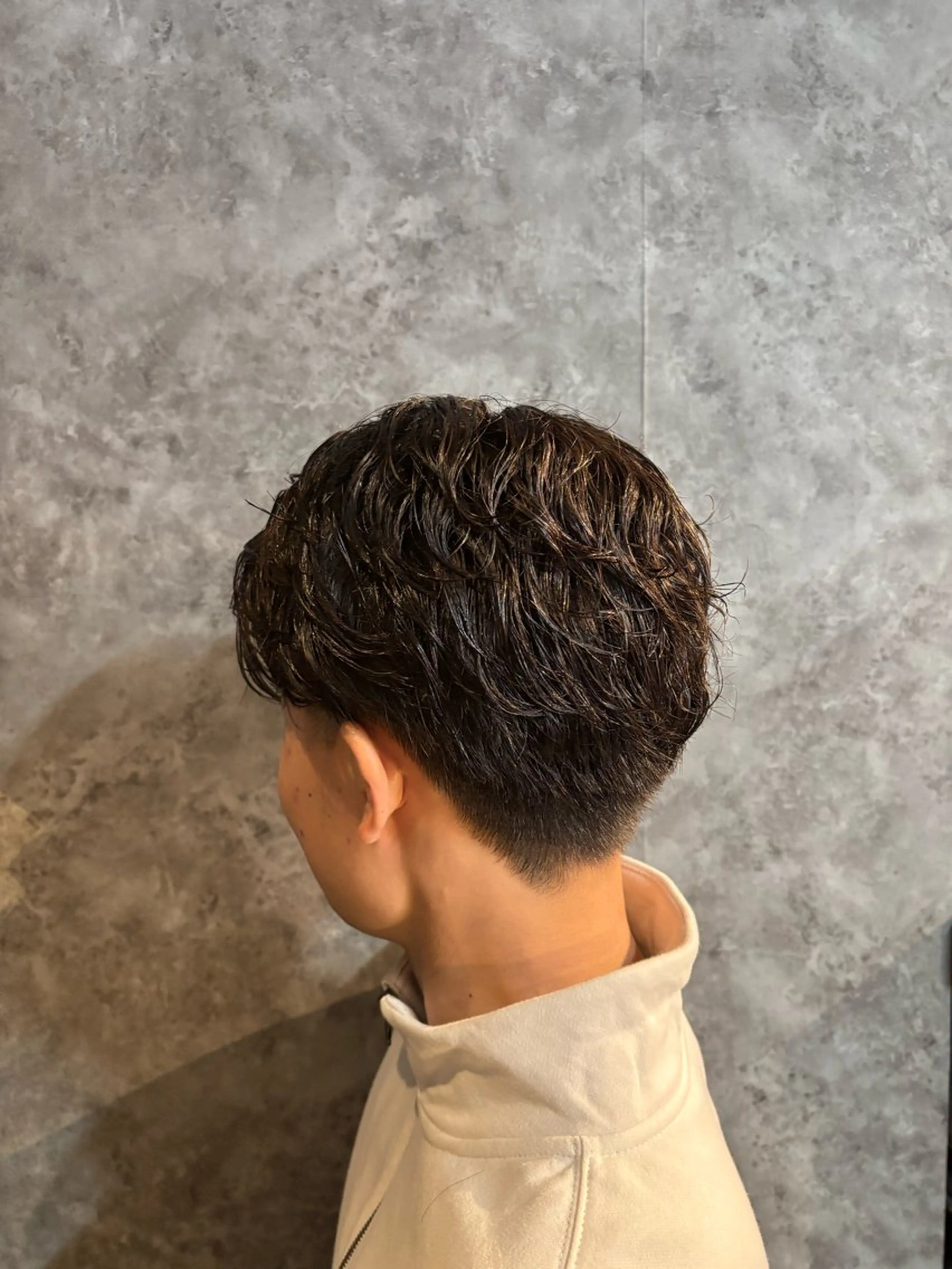 パーマ メンズ カトウ/ メンズカットモデルのヘアスタイル