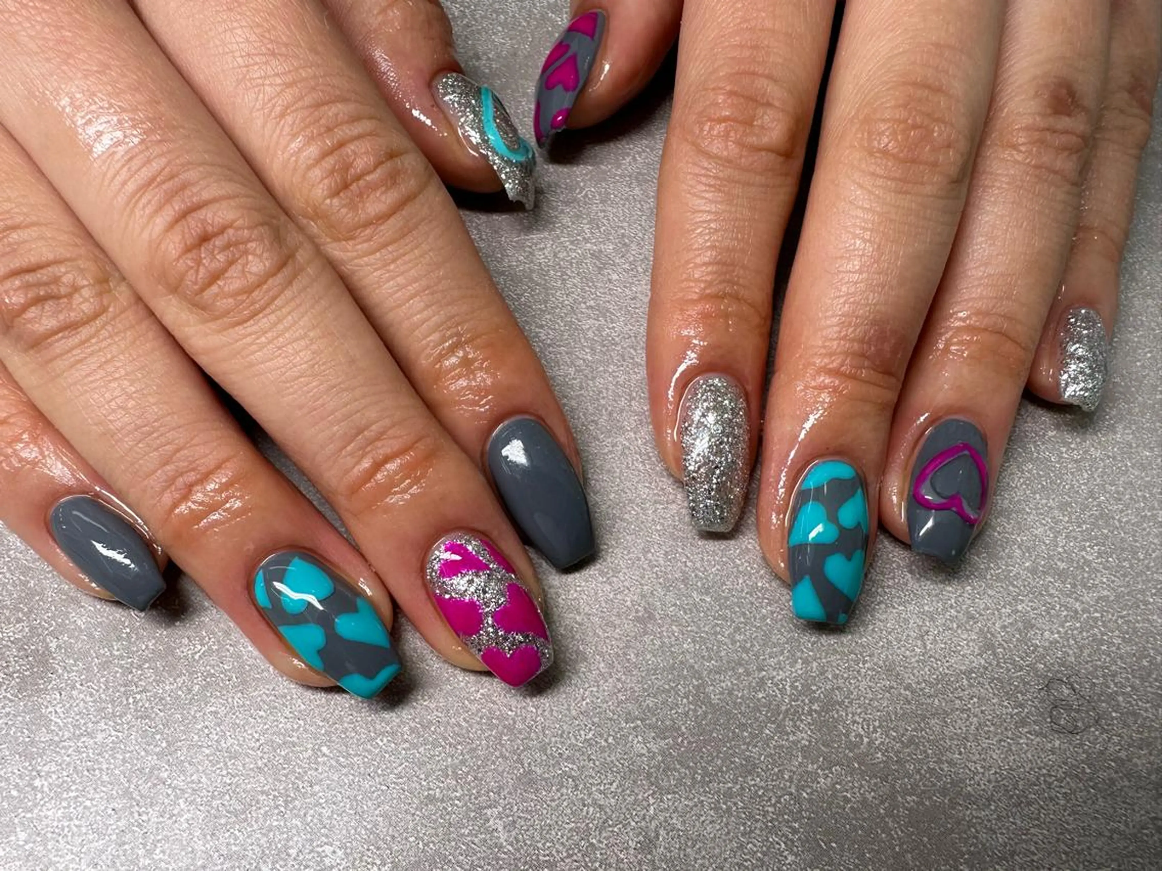 ネイル 高野 梨紗子のネイルデザイン