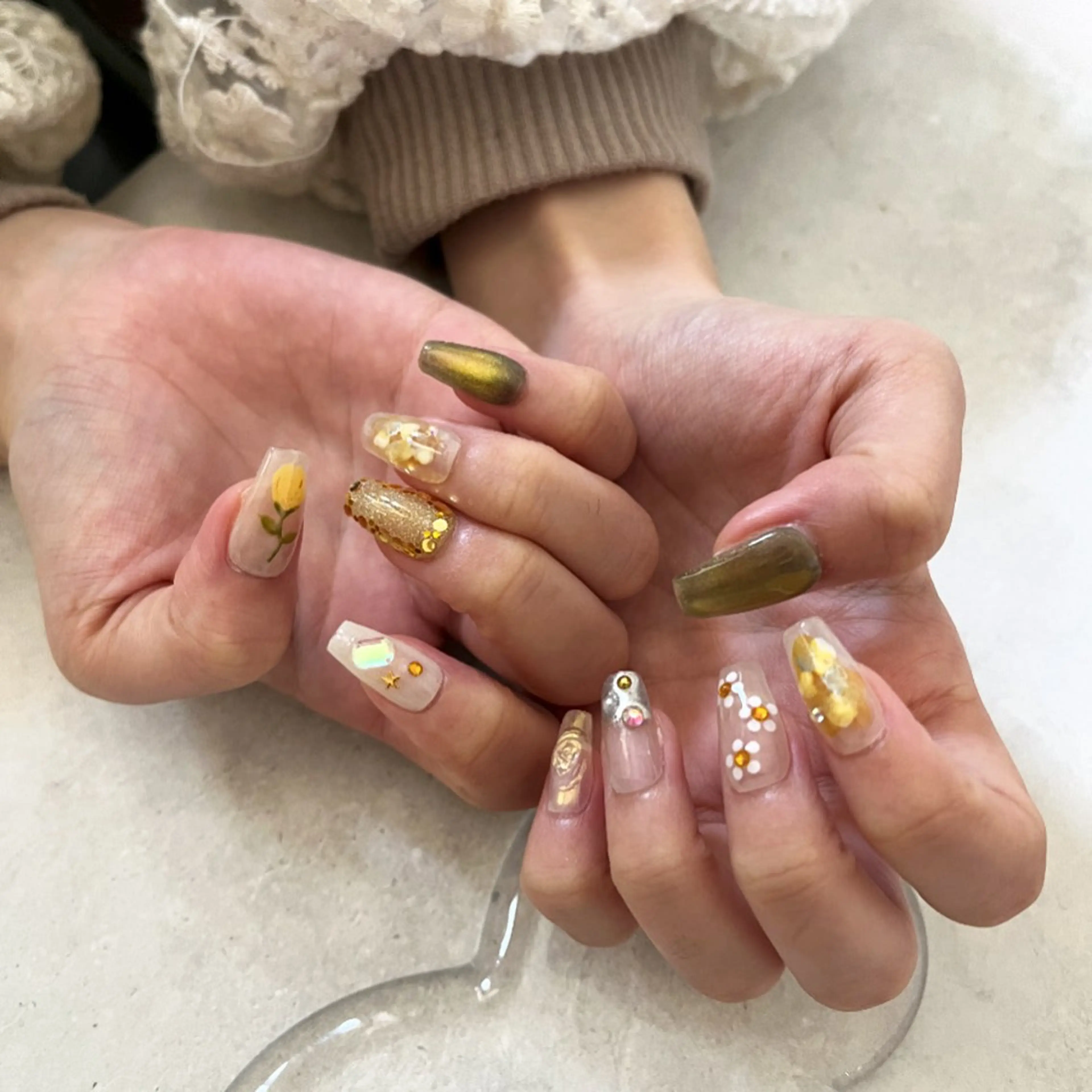 ネイル ネイルチップ K Aのネイルデザイン