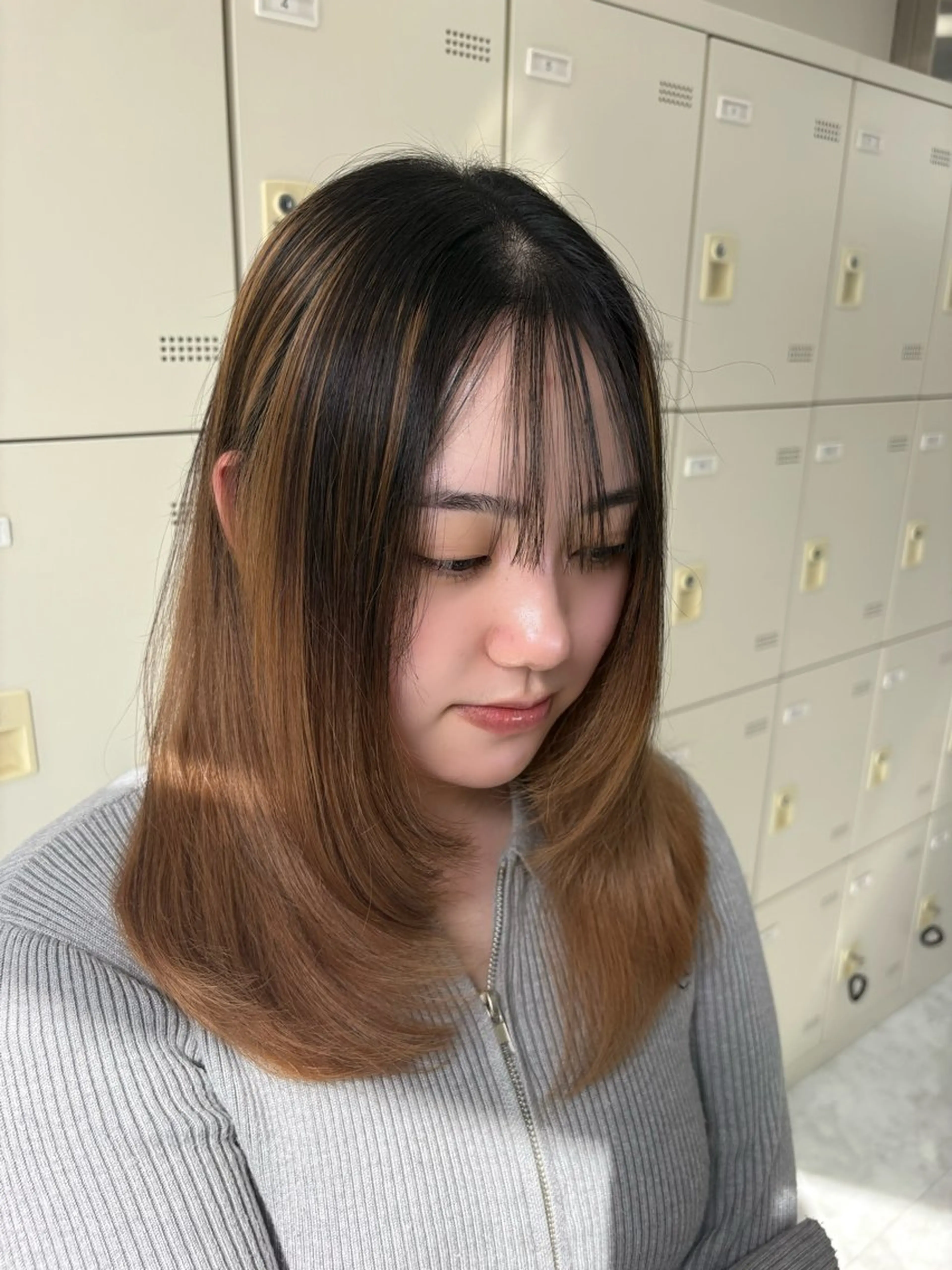 似合わせカット+🫧髪質改善🫧の写真