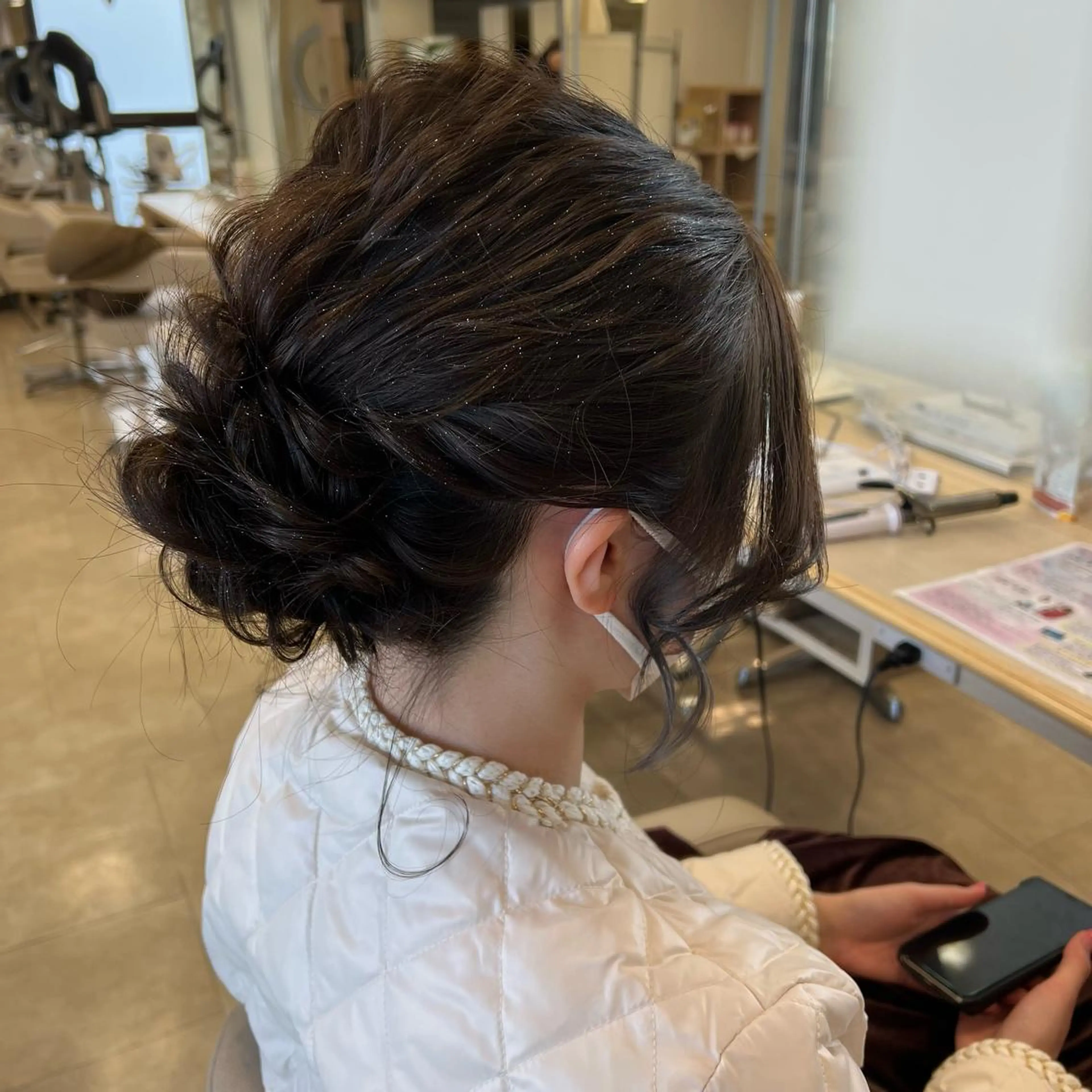 ヘアアレンジ ヘアセット 盛れるレイヤーカット 得意🌹井上美沙のヘアスタイル