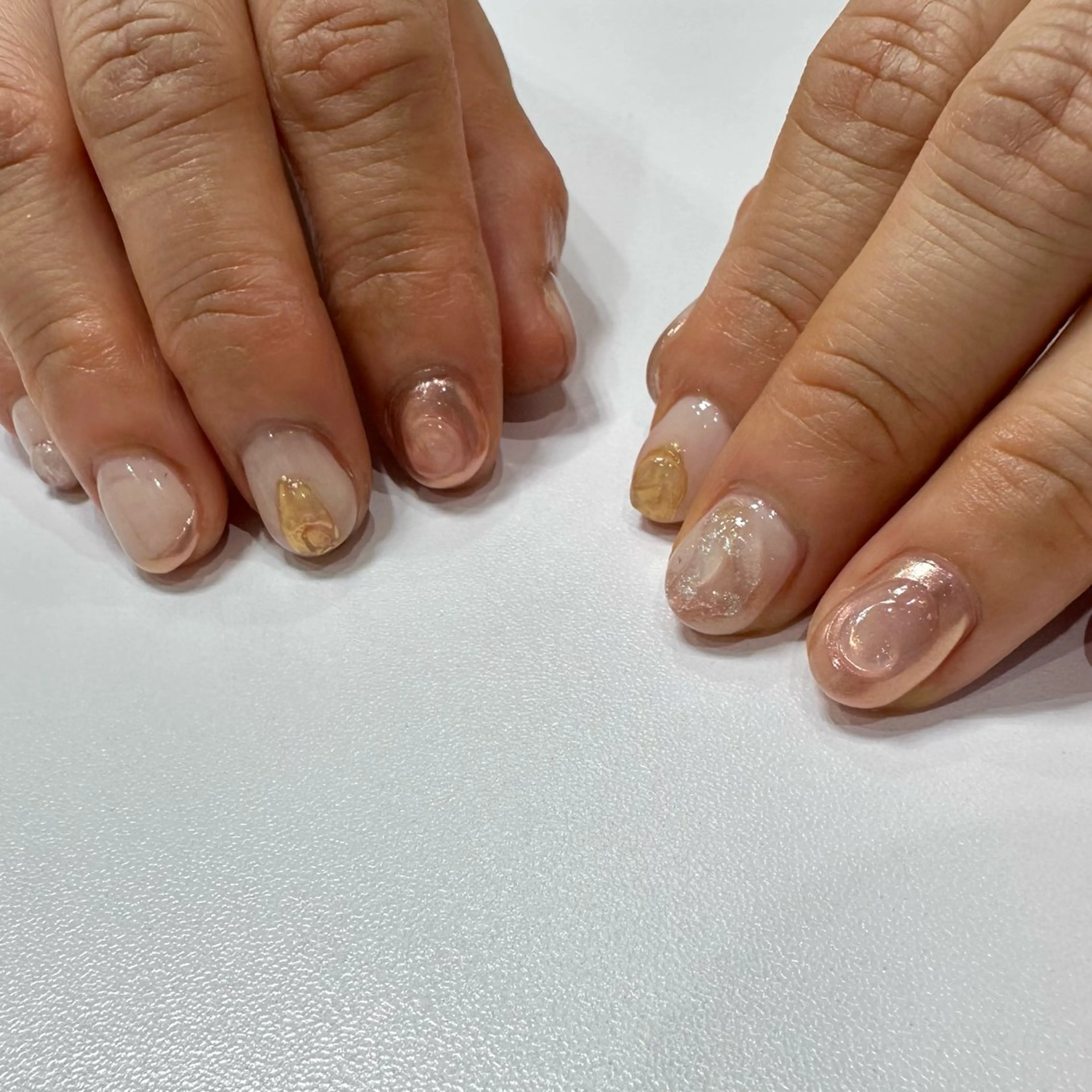 ネイル ハンドネイル 片野 菜々のネイルデザイン