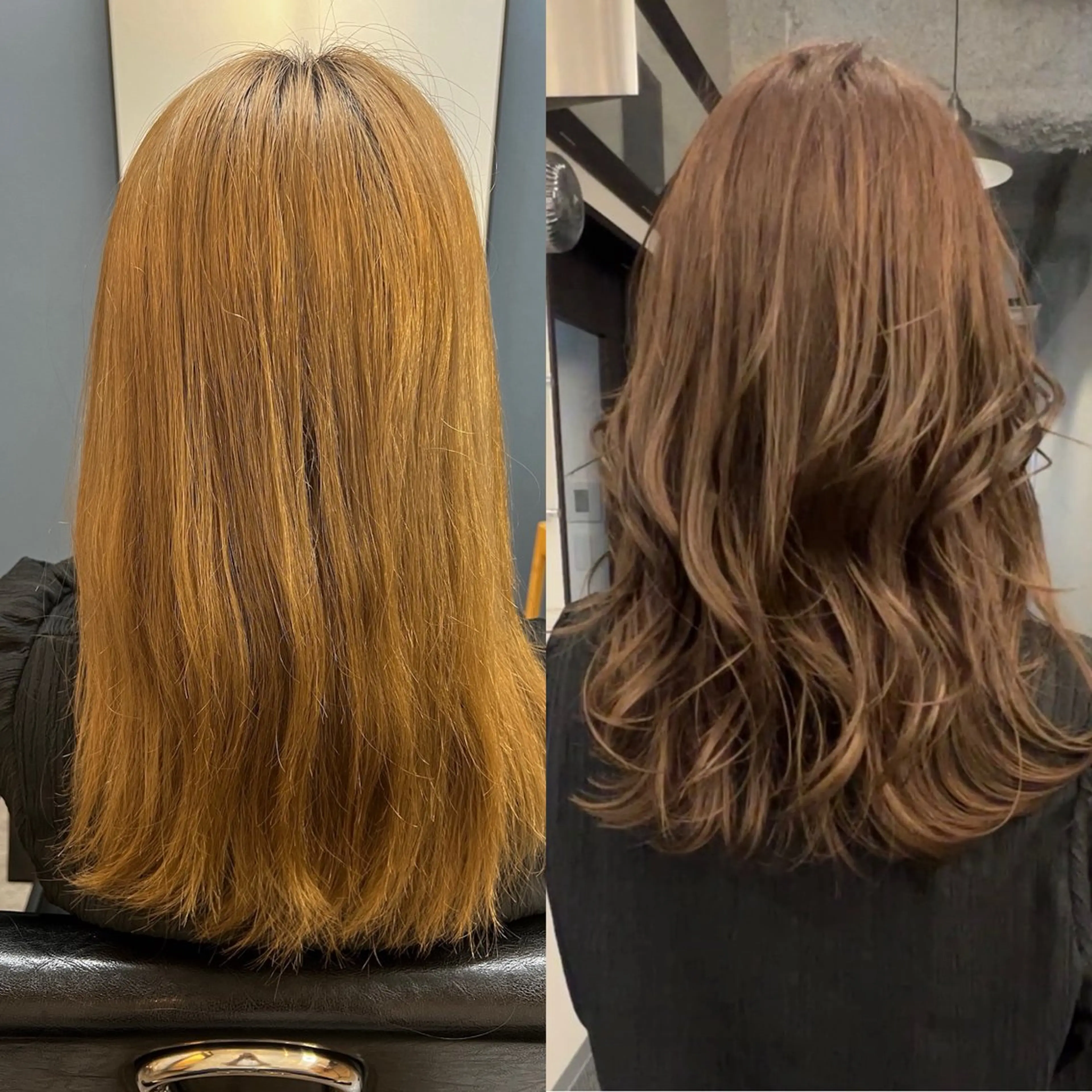 ロング レイヤーカット ロング カット ヘアカラー マエカワ コウタのヘアスタイル