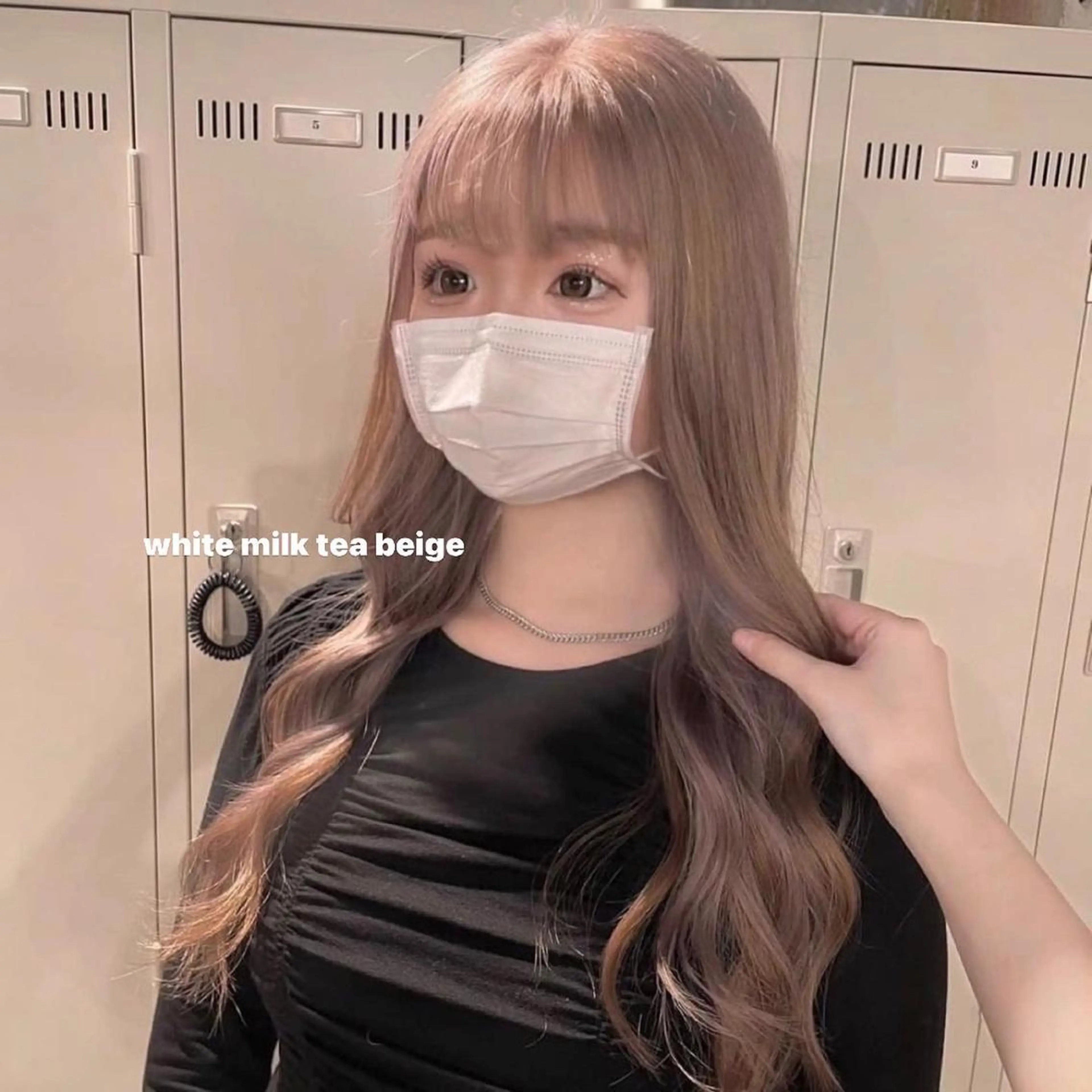 ロング カラー パーマ ヘアアレンジ メンズ キッズ ネイル マツエク・マツパ アイブロウ ヘアカラー トリートメント ヘッドスパ 透明感カラー・レイヤ ー🎀amika🎀のヘアスタイル